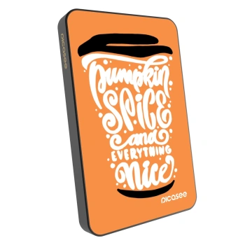 Powerbank με MagSafe 5 000 mAh Γκρί - Pumpkin coffee