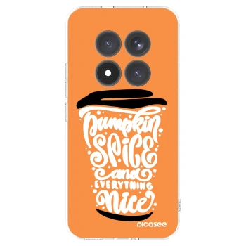 Picasee διαφανής θήκη σιλικόνης Xiaomi Redmi Note 15 Pro+ - Pumpkin coffee