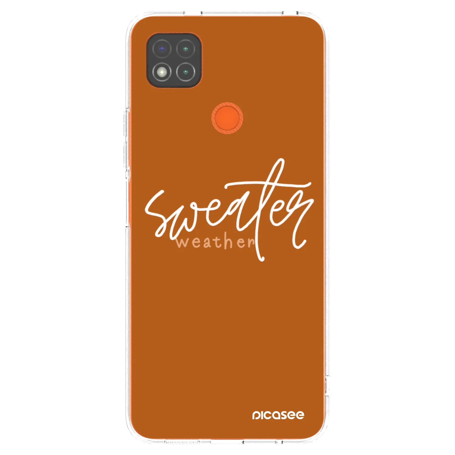Picasee διαφανής θήκη σιλικόνης Xiaomi Redmi 9C - Sweater weather