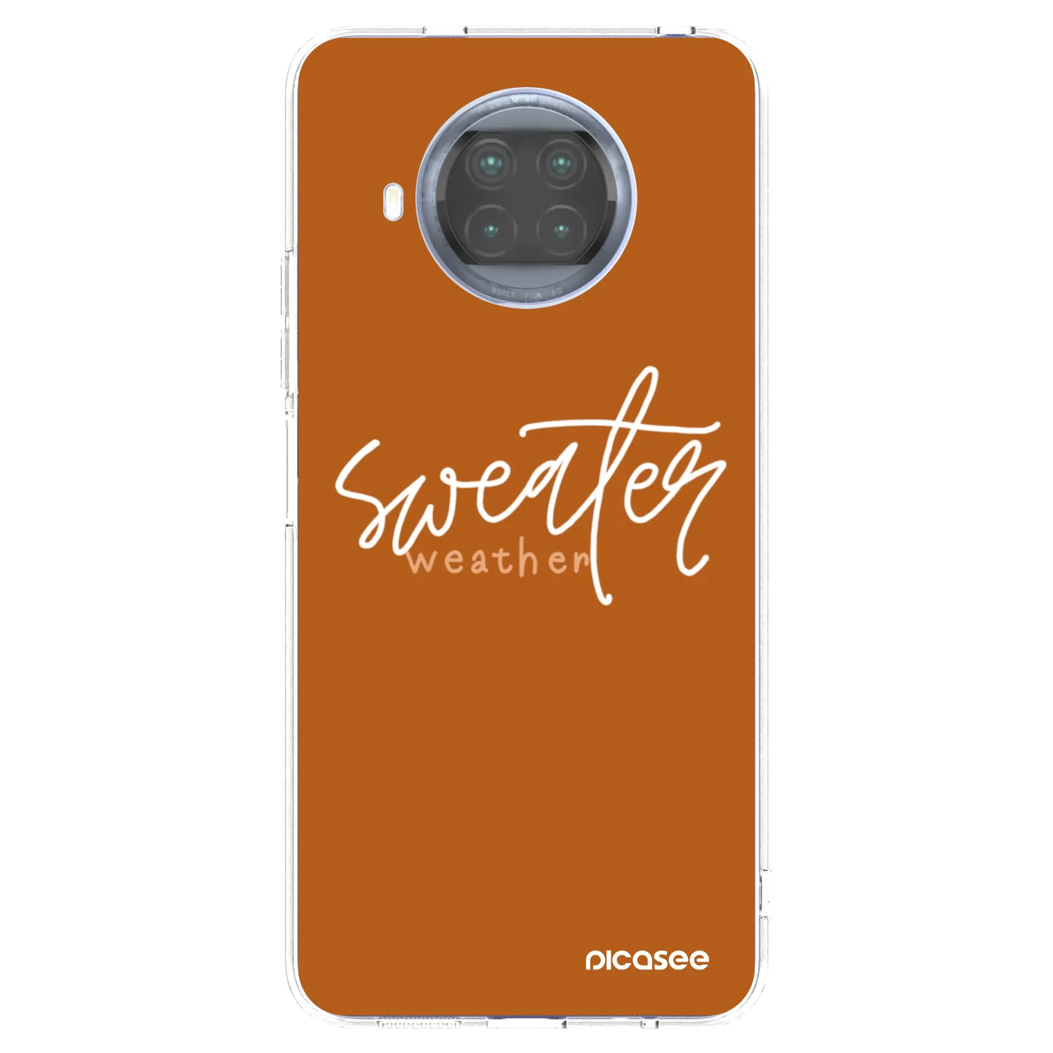 Picasee διαφανής θήκη σιλικόνης Xiaomi Mi 10T Lite - Sweater weather