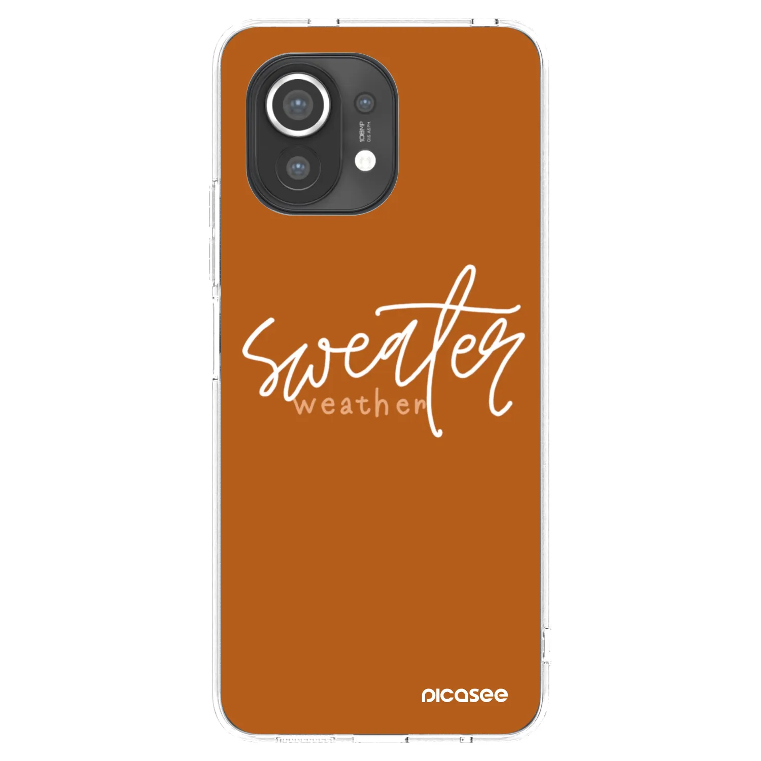 Picasee διαφανής θήκη σιλικόνης Xiaomi Mi 11 - Sweater weather