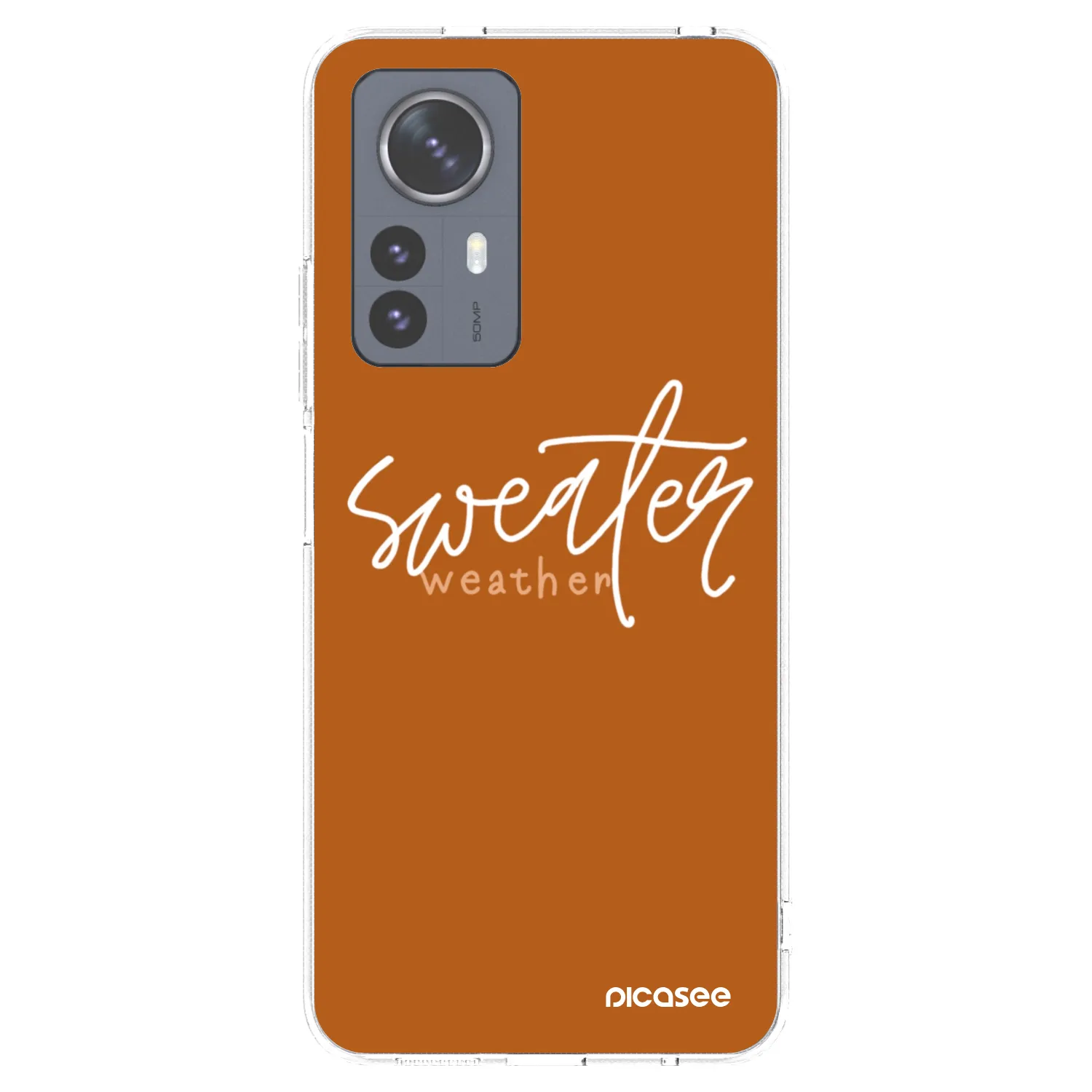 Picasee διαφανής θήκη σιλικόνης Xiaomi 12 Pro - Sweater weather