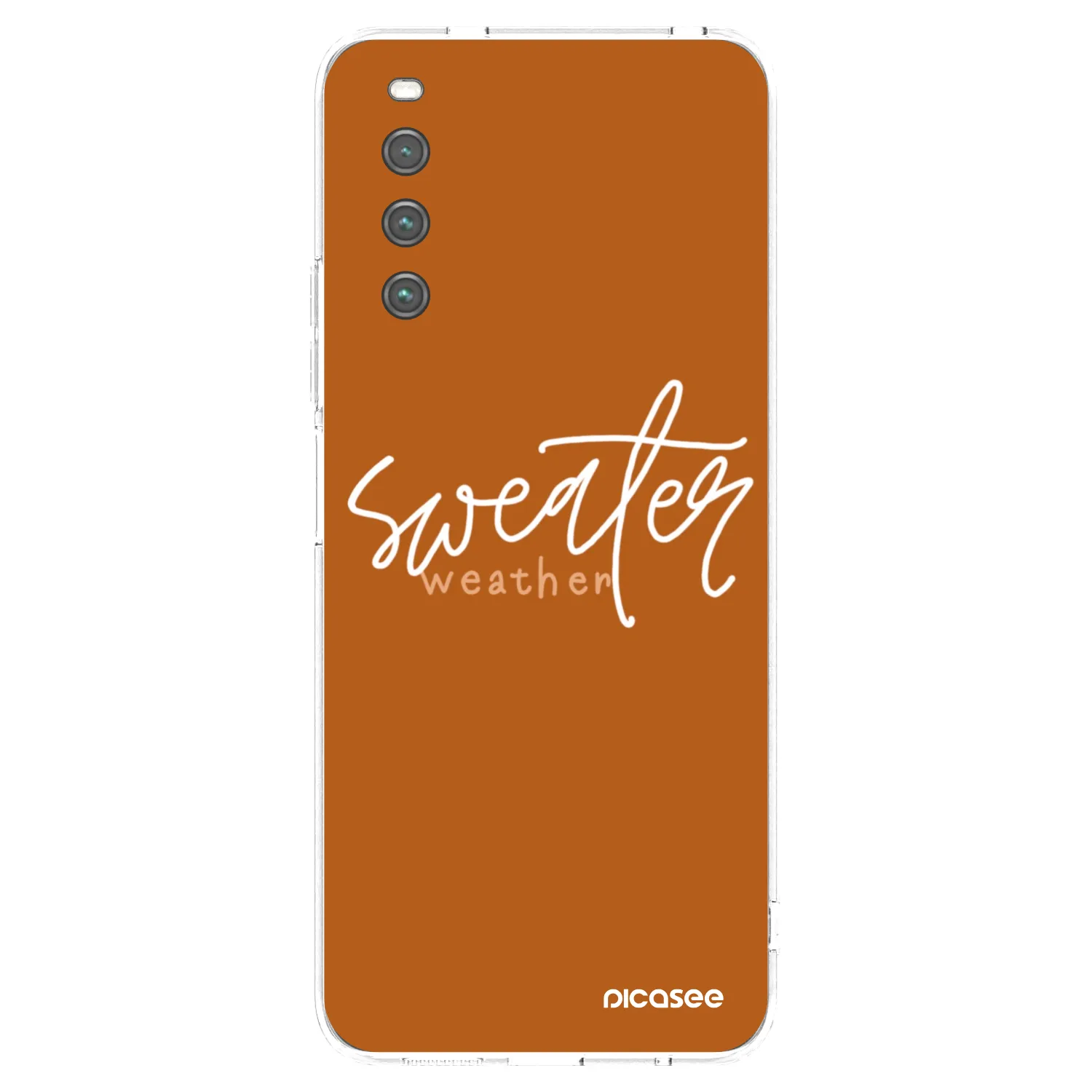 Picasee διαφανής θήκη σιλικόνης Sony Xperia 10 IV 5G - Sweater weather