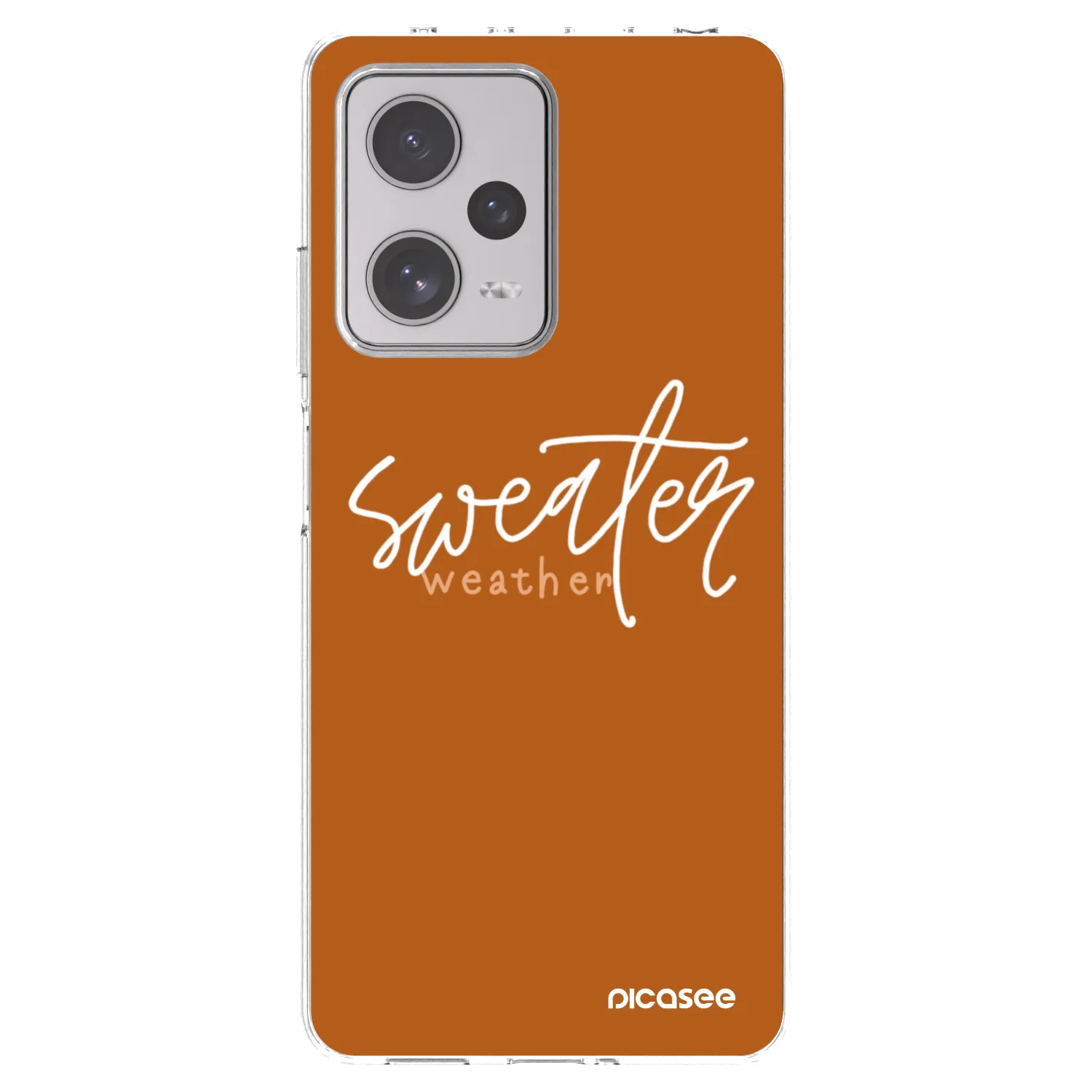 Picasee διαφανής θήκη σιλικόνης Xiaomi Redmi Note 12 Pro+ 5G - Sweater weather