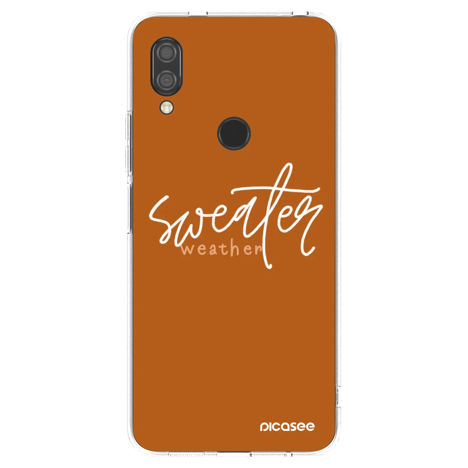Picasee διαφανής θήκη σιλικόνης Xiaomi Redmi 7 - Sweater weather