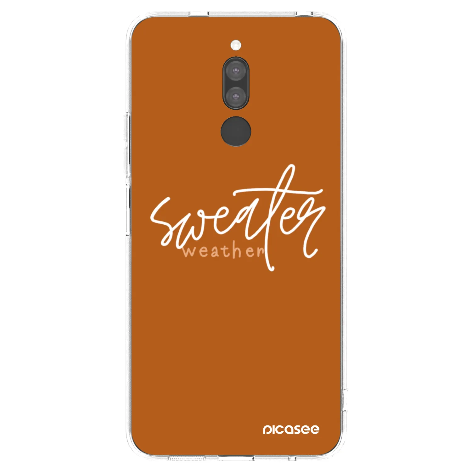 Picasee διαφανής θήκη σιλικόνης Xiaomi Redmi 8 - Sweater weather