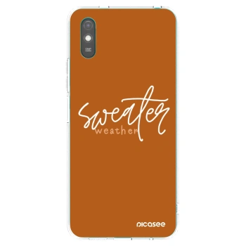 Picasee διαφανής θήκη σιλικόνης Xiaomi Redmi 9A - Sweater weather