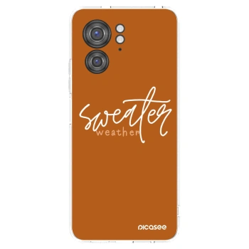 Picasee διαφανής θήκη σιλικόνης Motorola Edge 40 - Sweater weather
