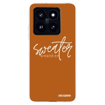 Picasee διαφανής θήκη σιλικόνης Xiaomi 14 Pro - Sweater weather