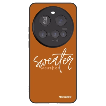 Picasee Μαύρη θήκη σιλικόνης για Xiaomi 15 Ultra - Sweater weather