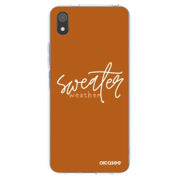 Picasee διαφανής θήκη σιλικόνης Xiaomi Redmi 7A - Sweater weather