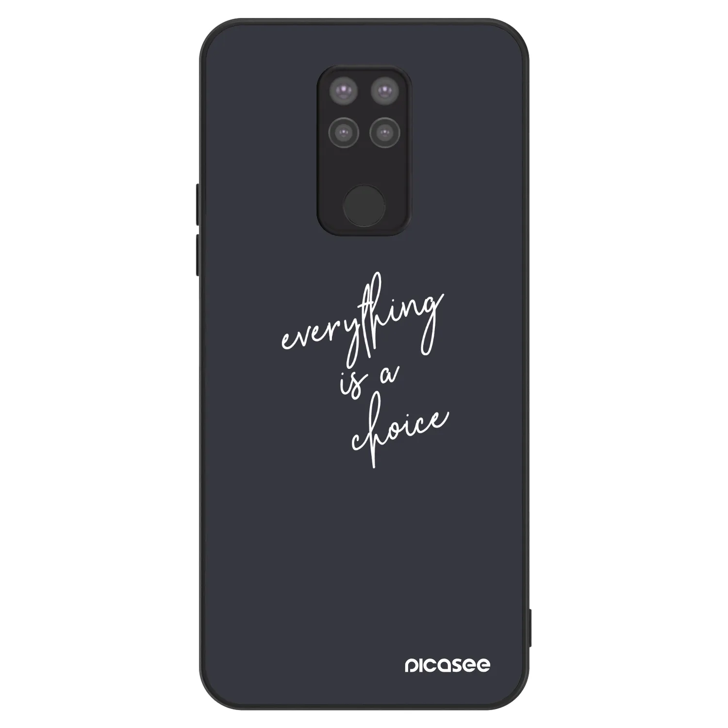 Picasee ULTIMATE CASE για Xiaomi Redmi Note 9 - Everything is a choice