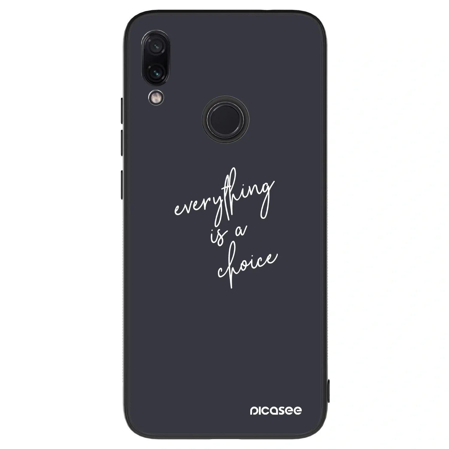Picasee ULTIMATE CASE για Xiaomi Redmi Note 7 - Everything is a choice