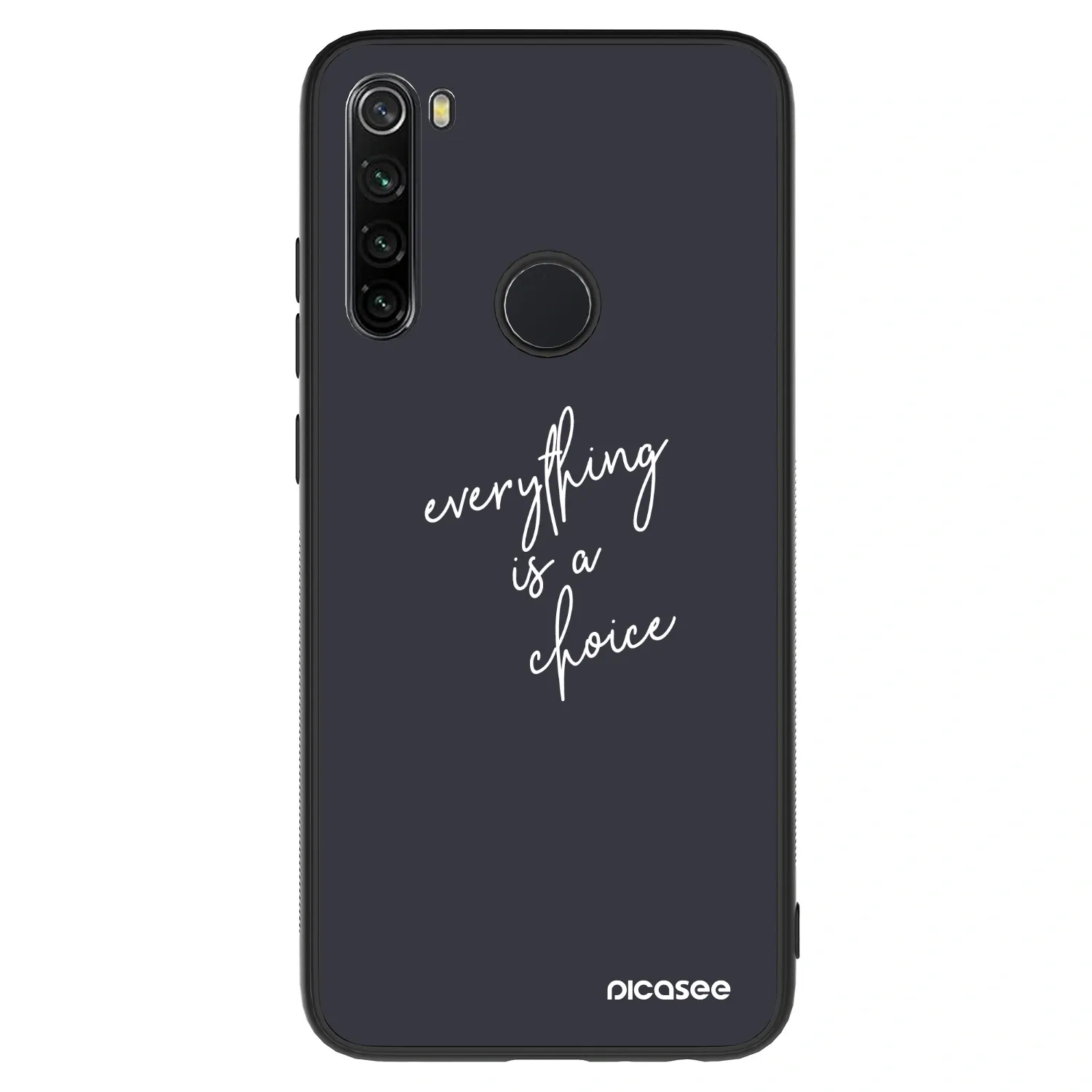 Picasee ULTIMATE CASE για Xiaomi Redmi Note 8 - Everything is a choice