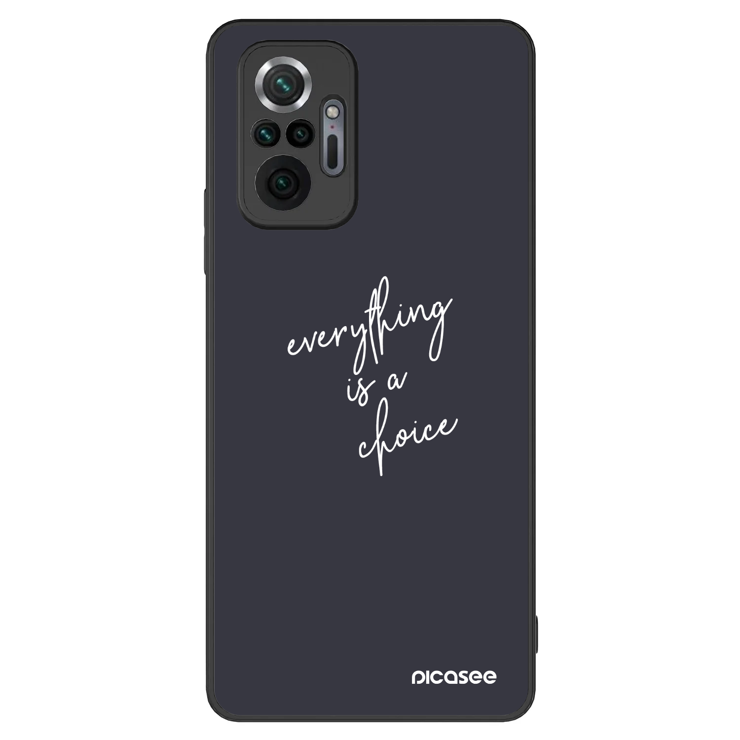 Picasee ULTIMATE CASE για Xiaomi Redmi Note 10 Pro - Everything is a choice