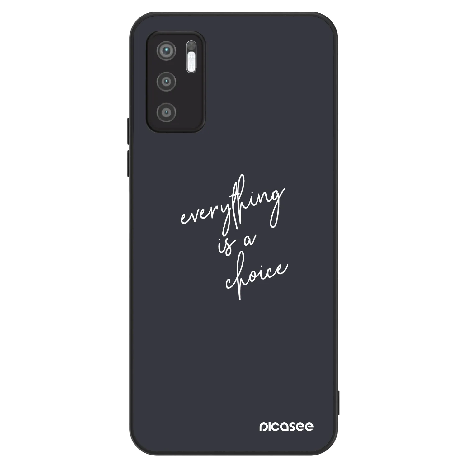 Picasee ULTIMATE CASE για Xiaomi Redmi Note 10 5G - Everything is a choice