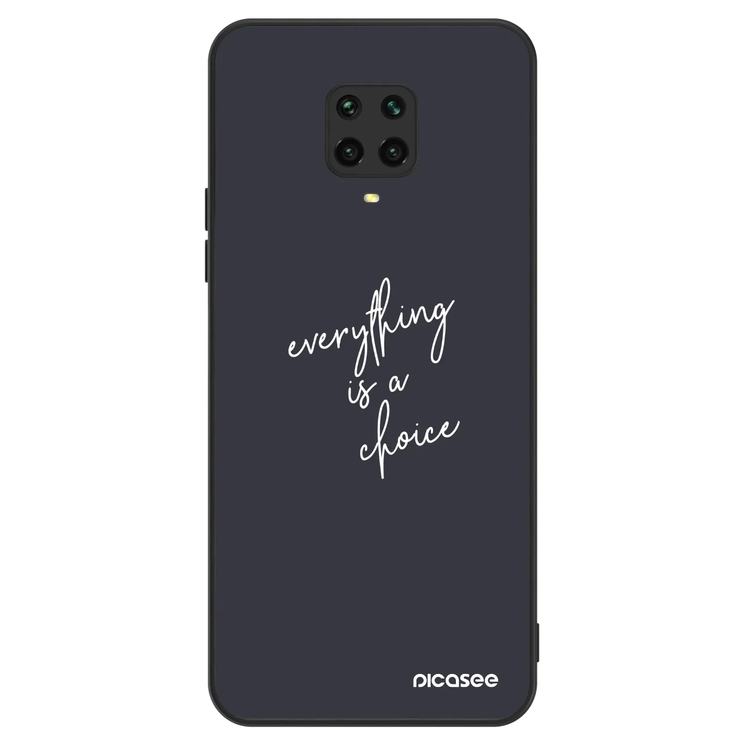 Picasee ULTIMATE CASE για Xiaomi Redmi Note 9S - Everything is a choice