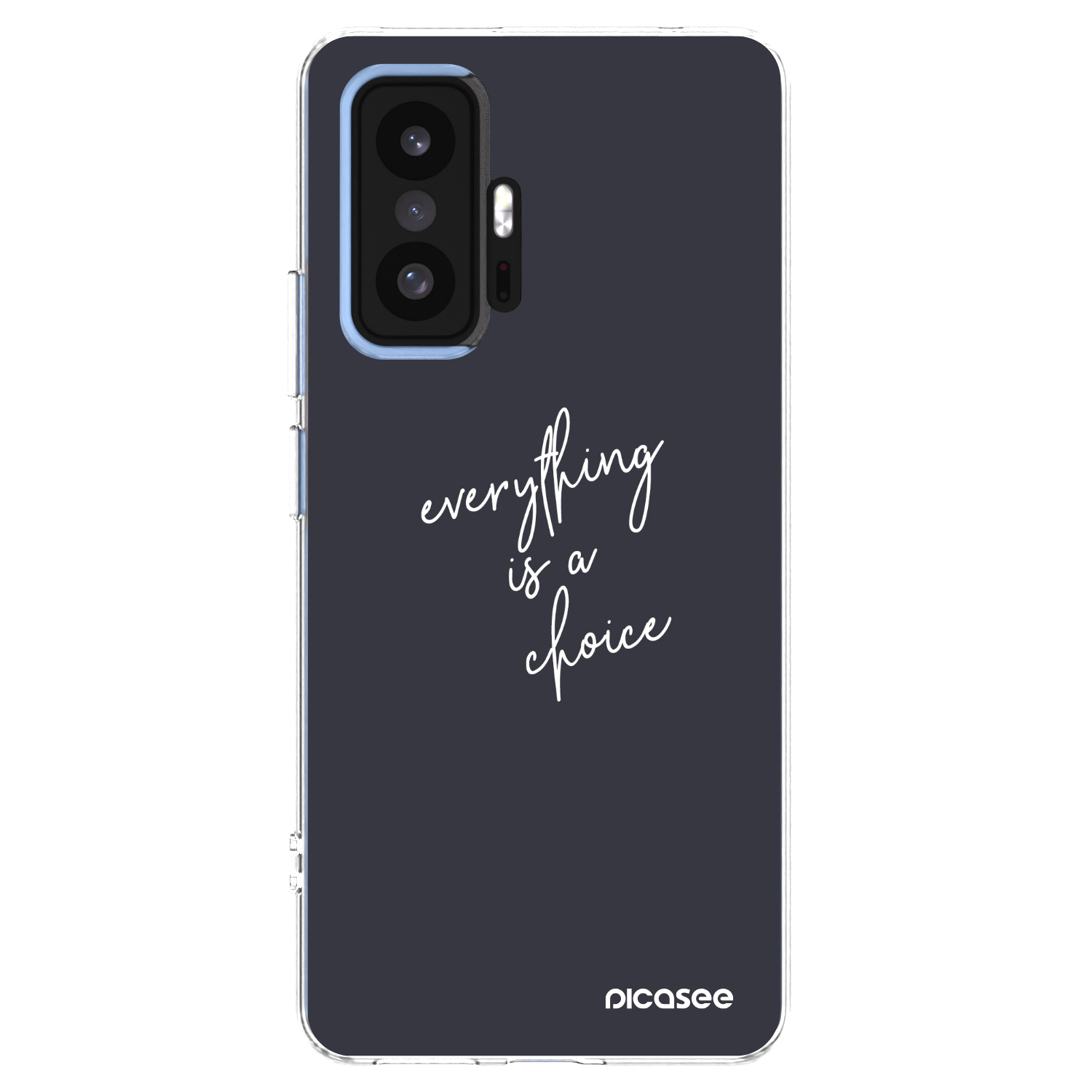 Picasee διαφανής θήκη σιλικόνης Xiaomi 11T - Everything is a choice