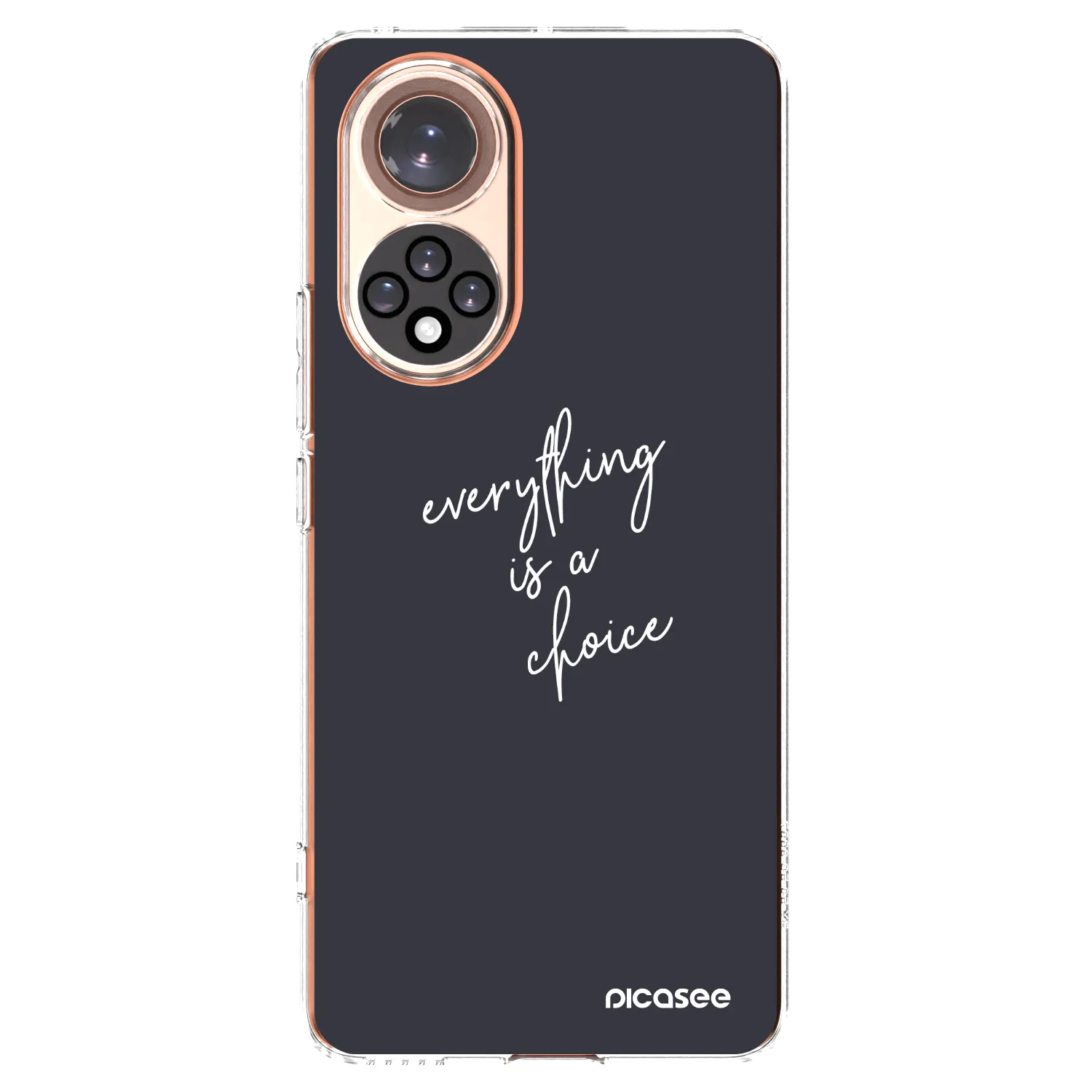Picasee διαφανής θήκη σιλικόνης Honor 50 5G - Everything is a choice