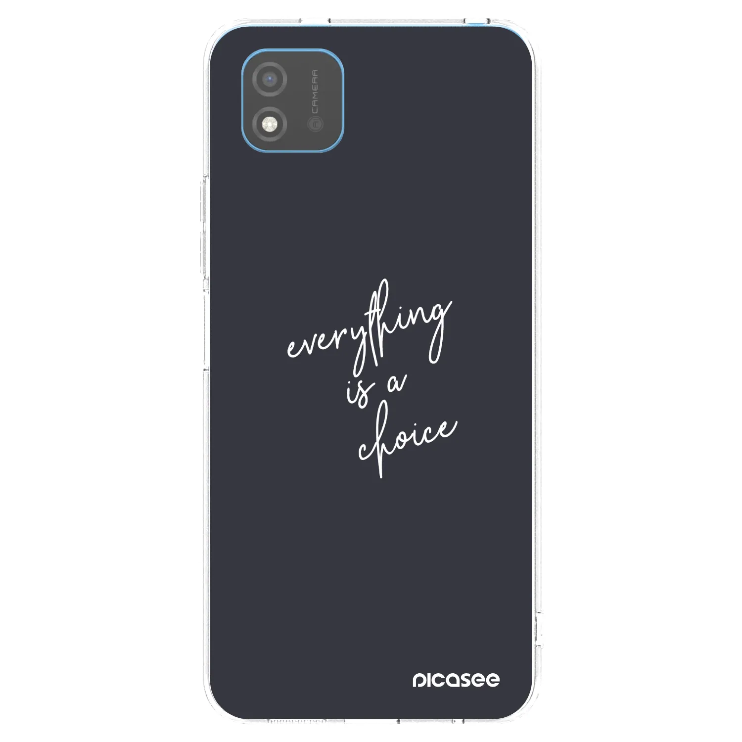 Picasee διαφανής θήκη σιλικόνης Realme C11 (2021) - Everything is a choice