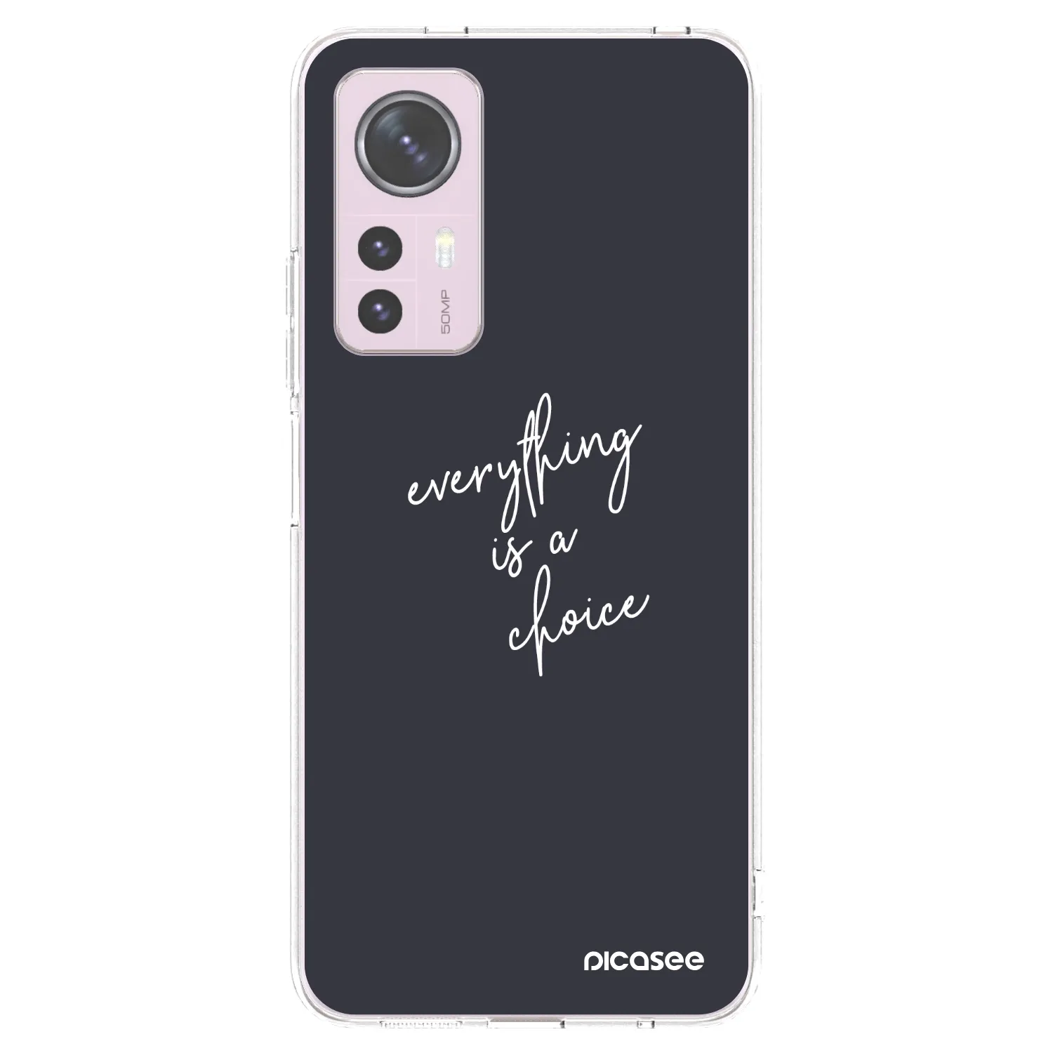 Picasee διαφανής θήκη σιλικόνης Xiaomi 12 - Everything is a choice