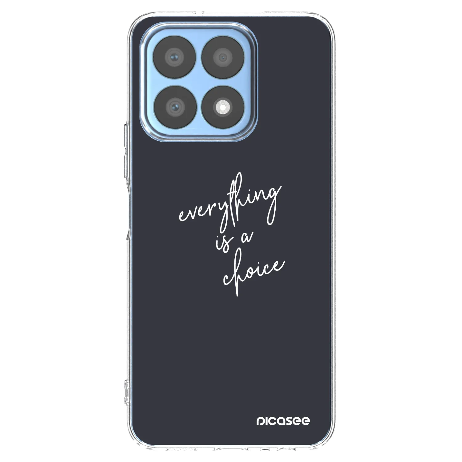 Picasee διαφανής θήκη σιλικόνης Honor X8a - Everything is a choice