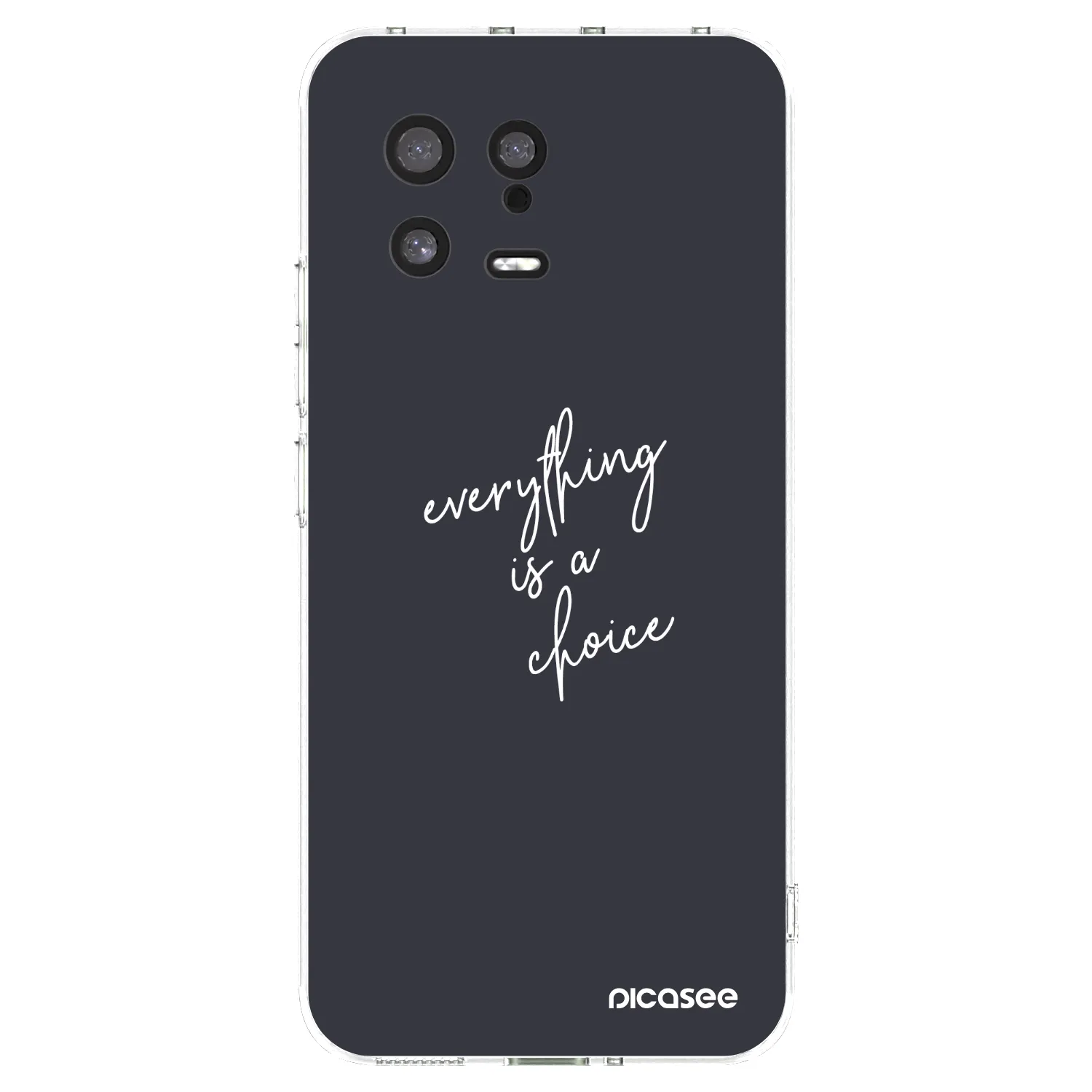 Picasee διαφανής θήκη σιλικόνης Xiaomi 13 - Everything is a choice