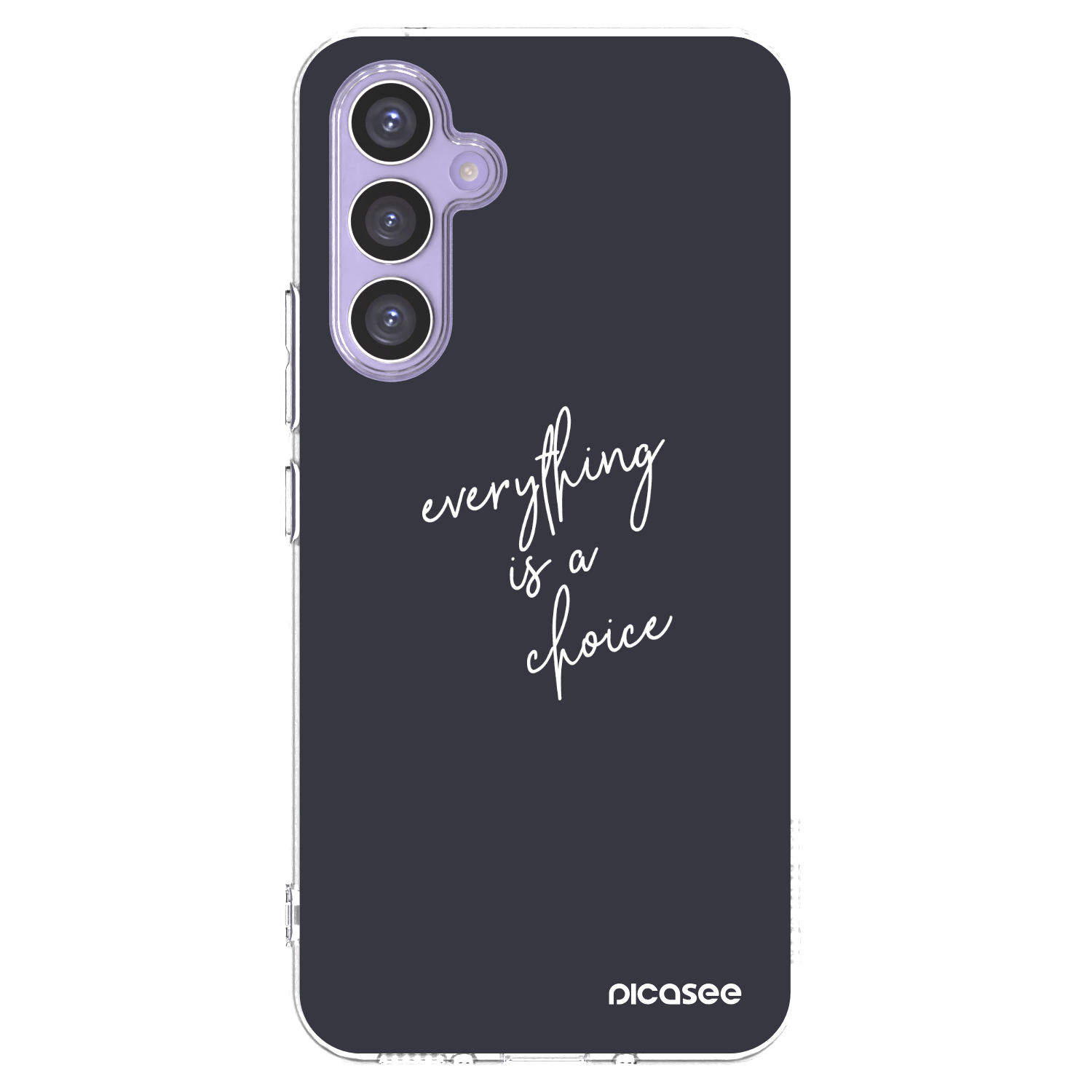 Picasee διαφανής θήκη σιλικόνης Samsung Galaxy A54 5G A546B - Everything is a choice