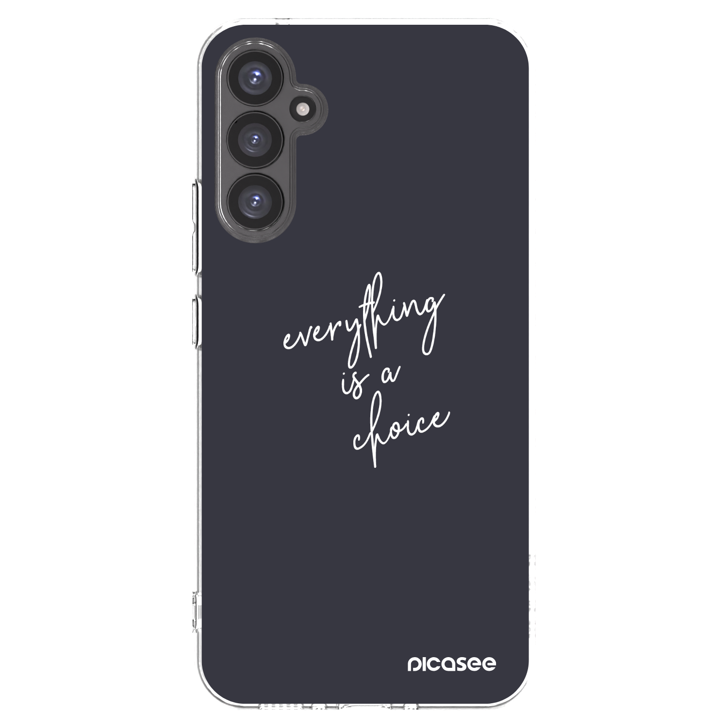 Picasee διαφανής θήκη σιλικόνης Samsung Galaxy A34 5G A346B - Everything is a choice