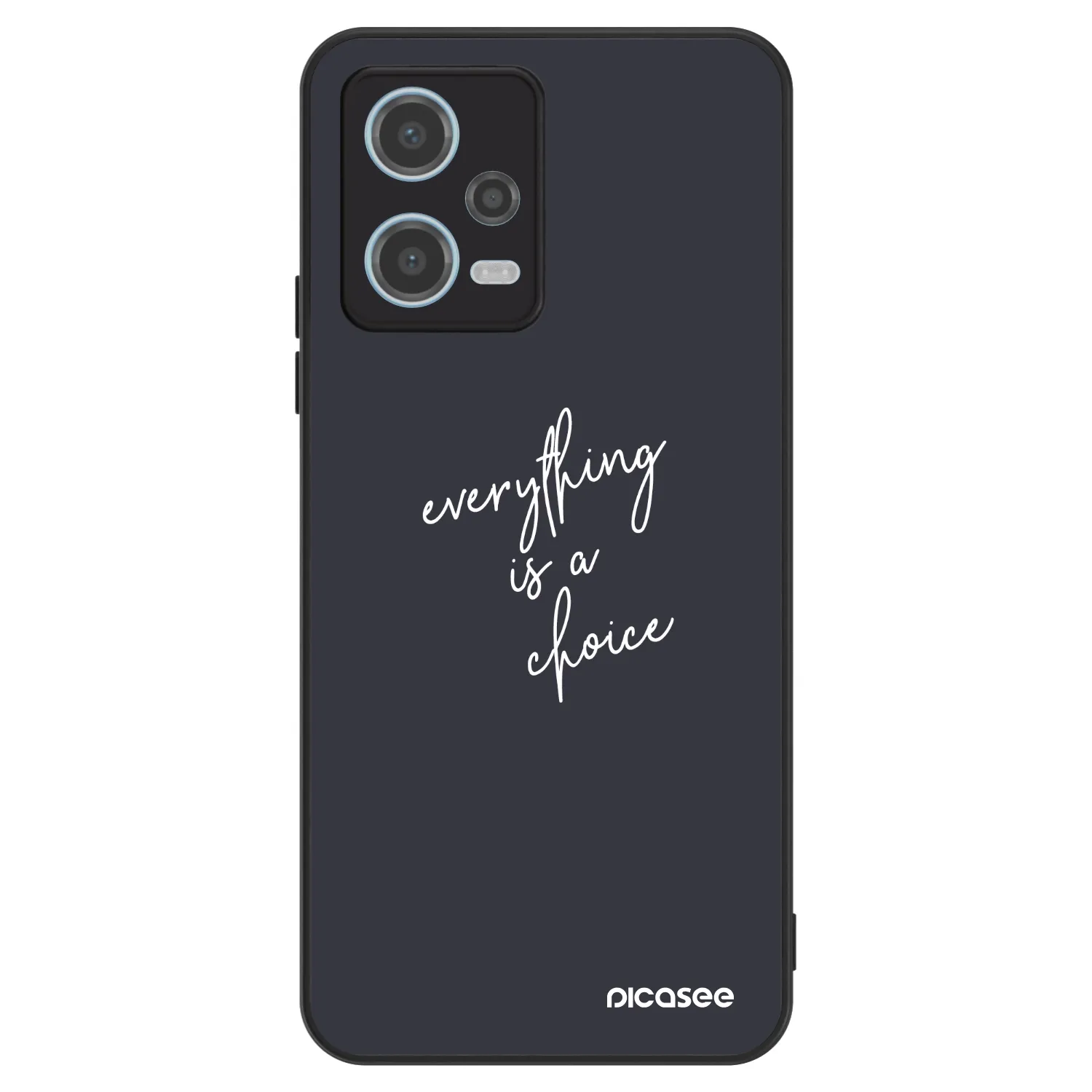Picasee ULTIMATE CASE για Xiaomi Redmi Note 12 5G - Everything is a choice