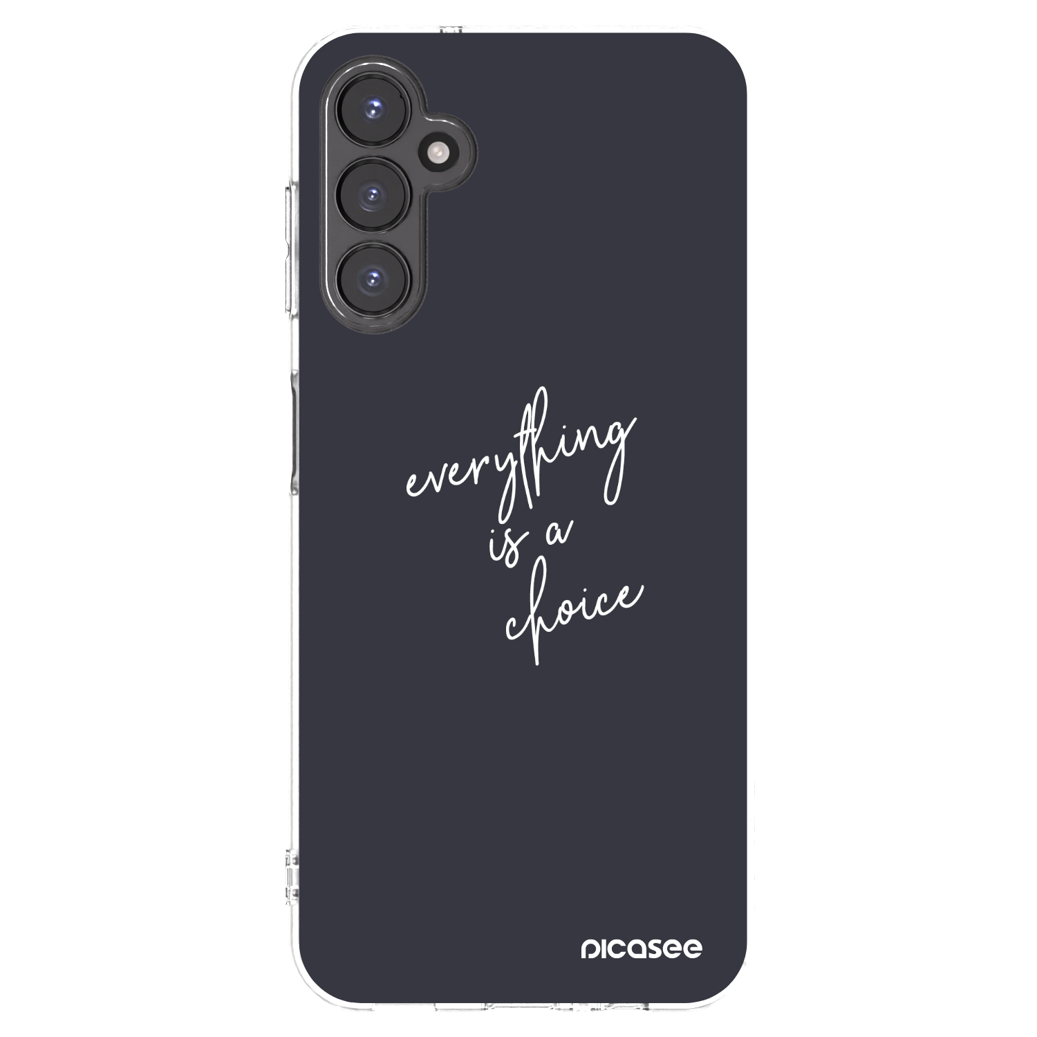 Picasee διαφανής θήκη σιλικόνης Samsung Galaxy A14 4G A145R - Everything is a choice