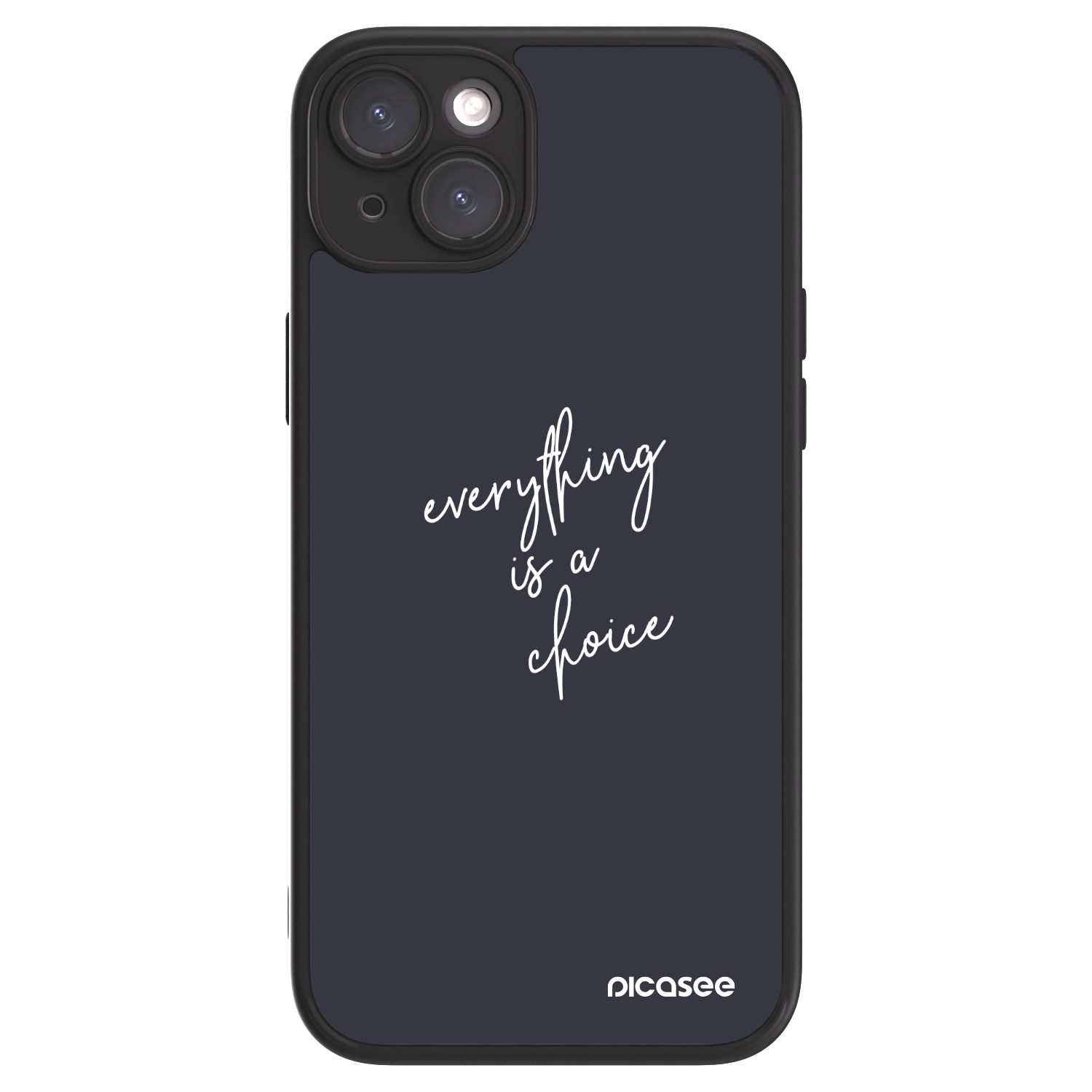 Picasee ULTIMATE CASE για Apple iPhone 15 Plus - Everything is a choice