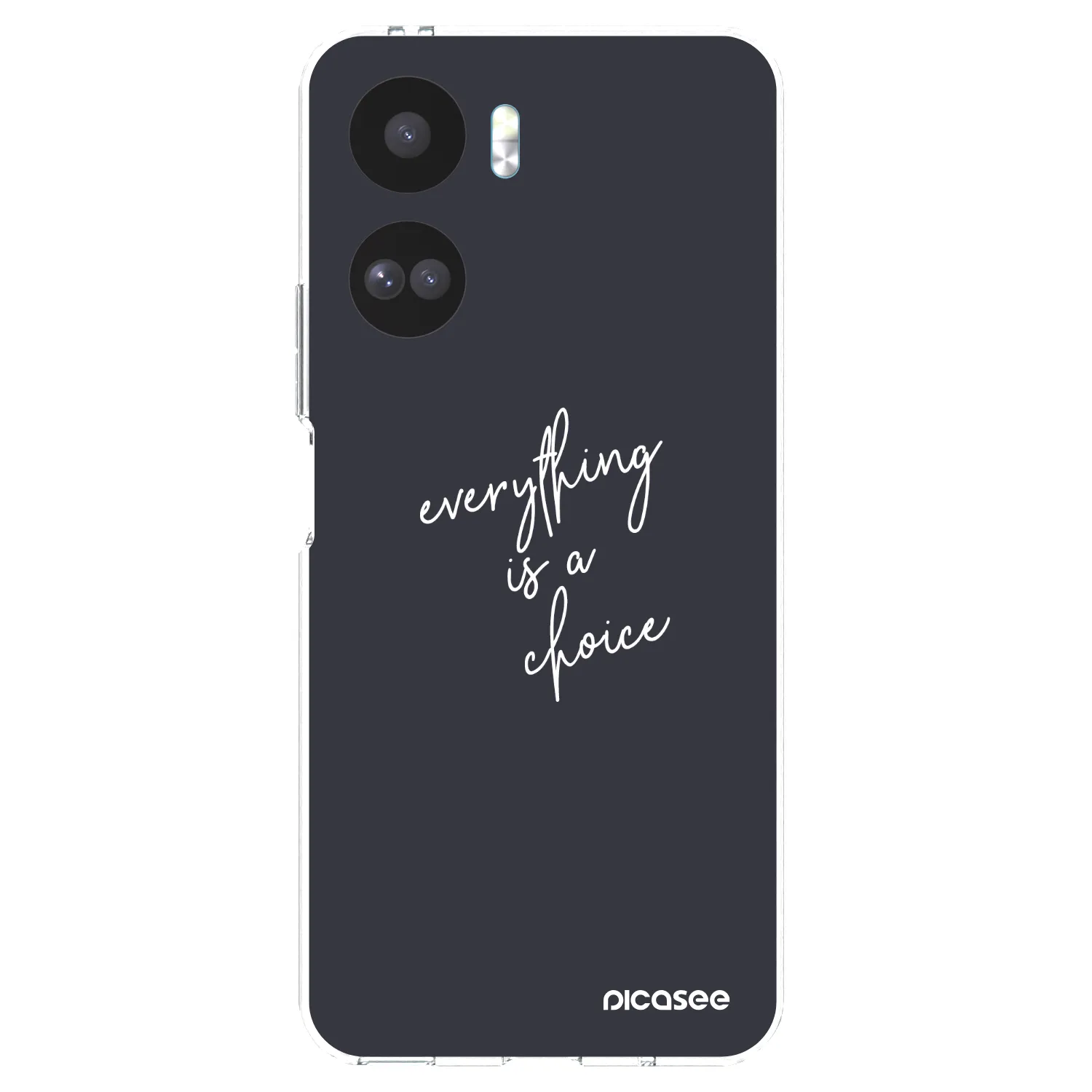 Picasee διαφανής θήκη σιλικόνης Honor 90 Lite 5G - Everything is a choice