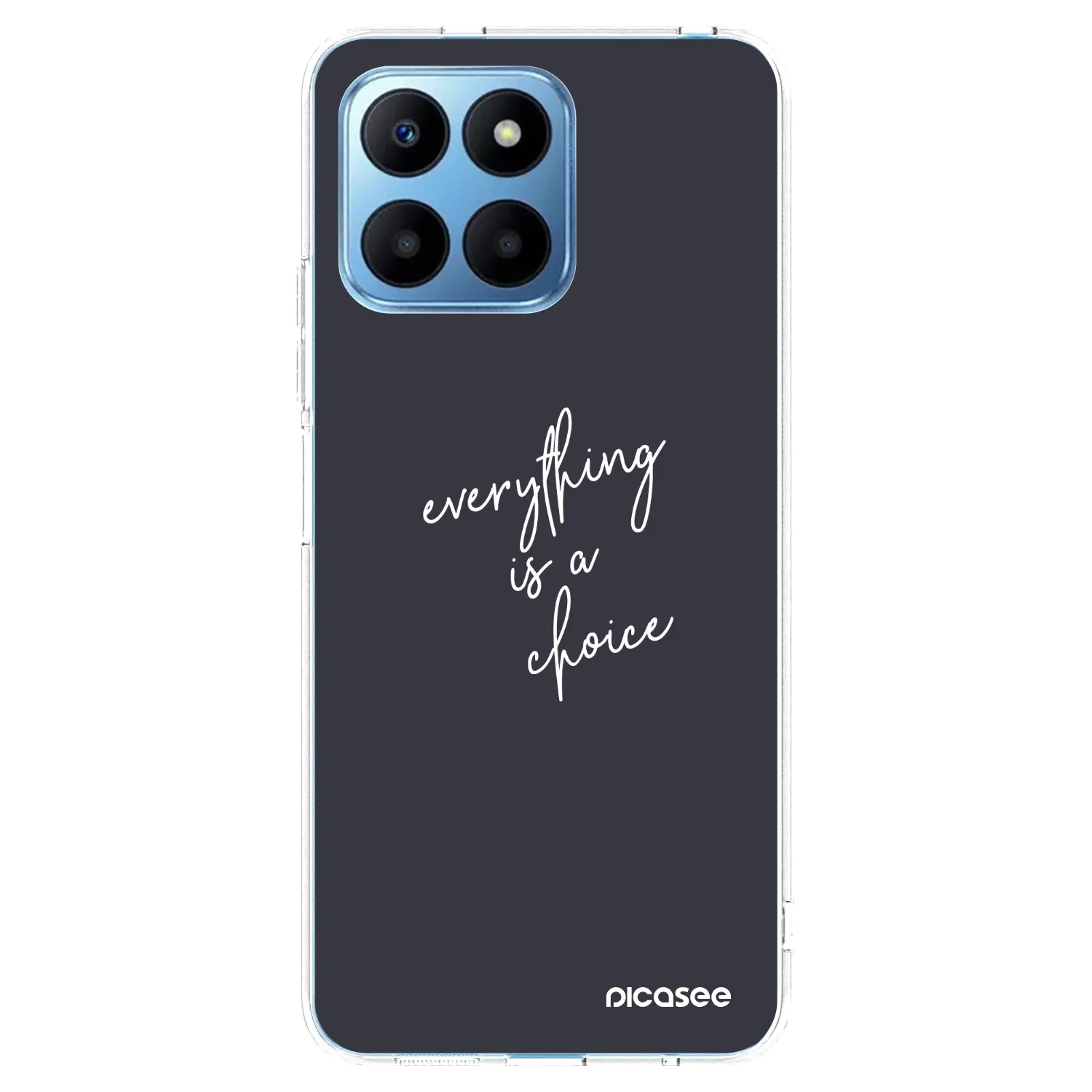 Picasee διαφανής θήκη σιλικόνης Honor 70 Lite - Everything is a choice
