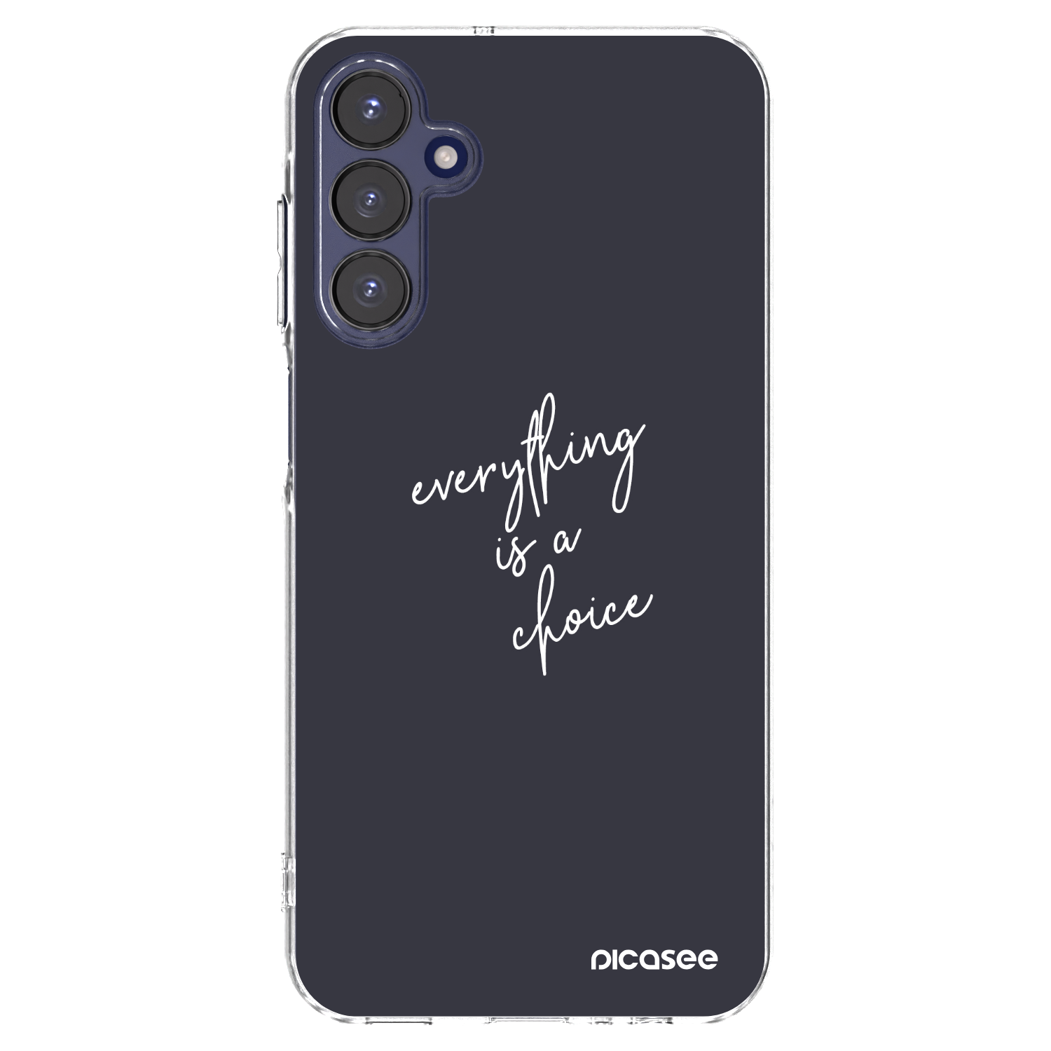 Picasee διαφανής θήκη σιλικόνης Samsung Galaxy A15 A155F 4G - Everything is a choice