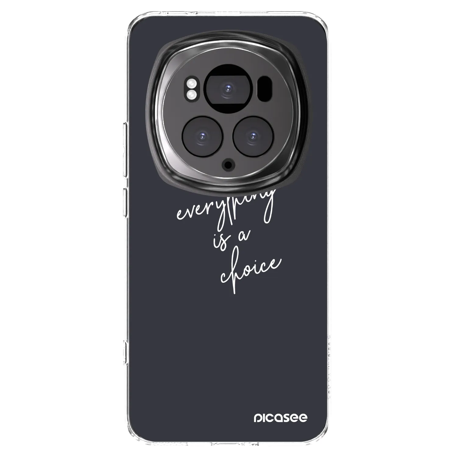 Picasee διαφανής θήκη σιλικόνης Honor Magic6 Pro - Everything is a choice