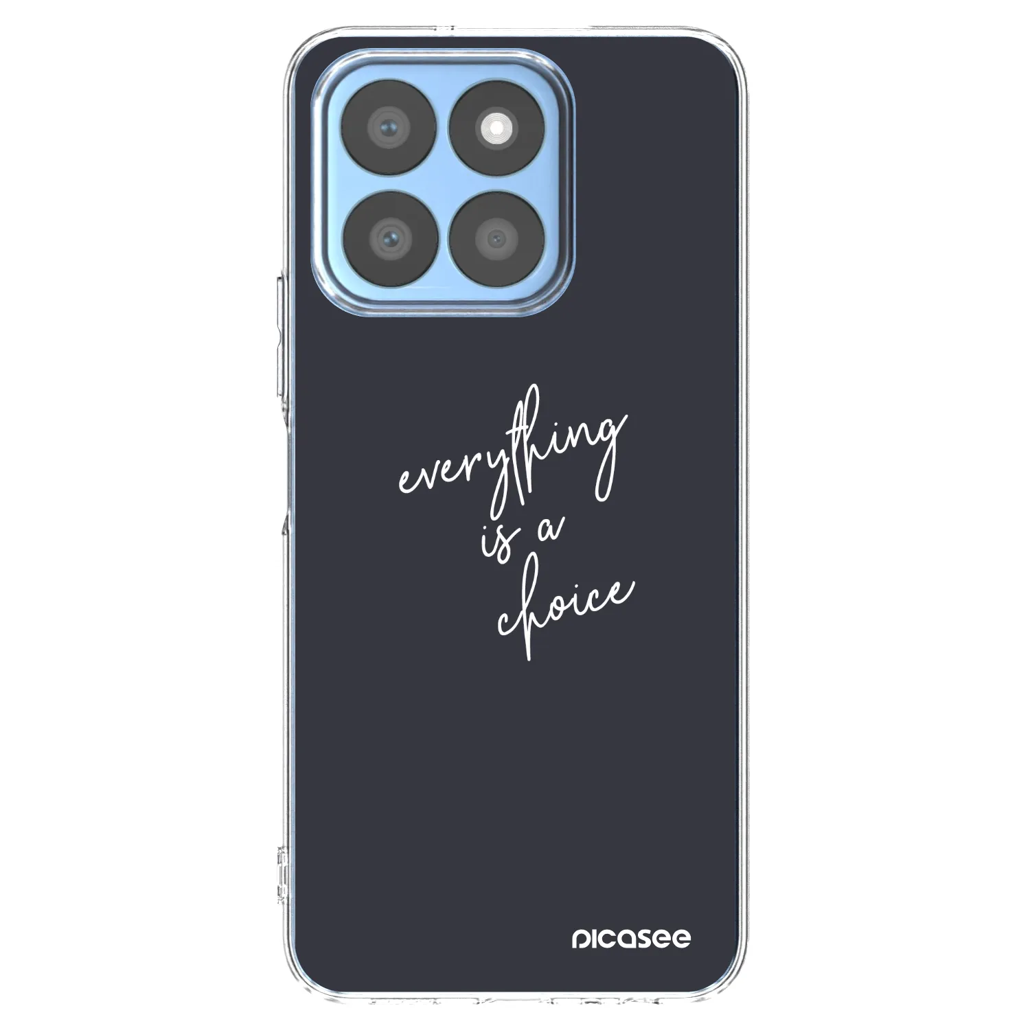 Picasee διαφανής θήκη σιλικόνης Honor X8b - Everything is a choice