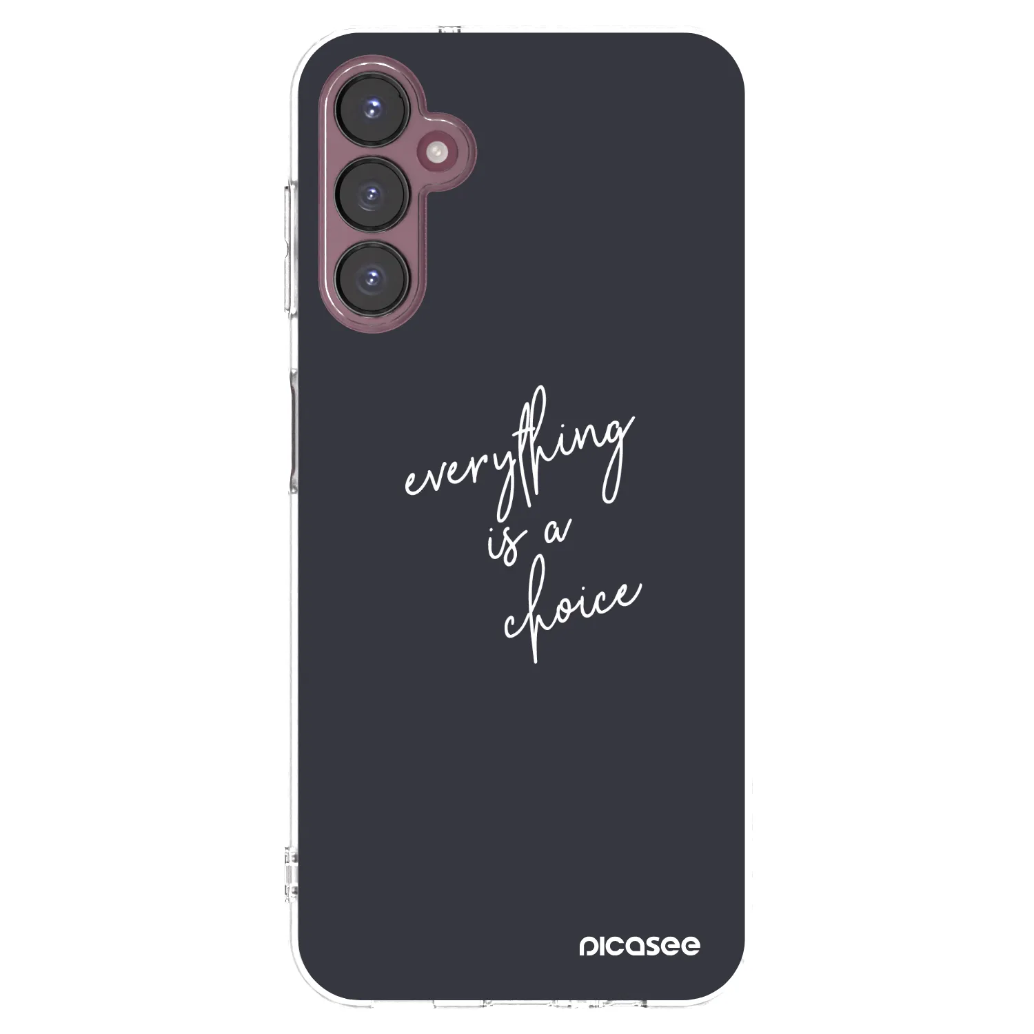 Picasee διαφανής θήκη σιλικόνης Samsung Galaxy A05s A057G - Everything is a choice