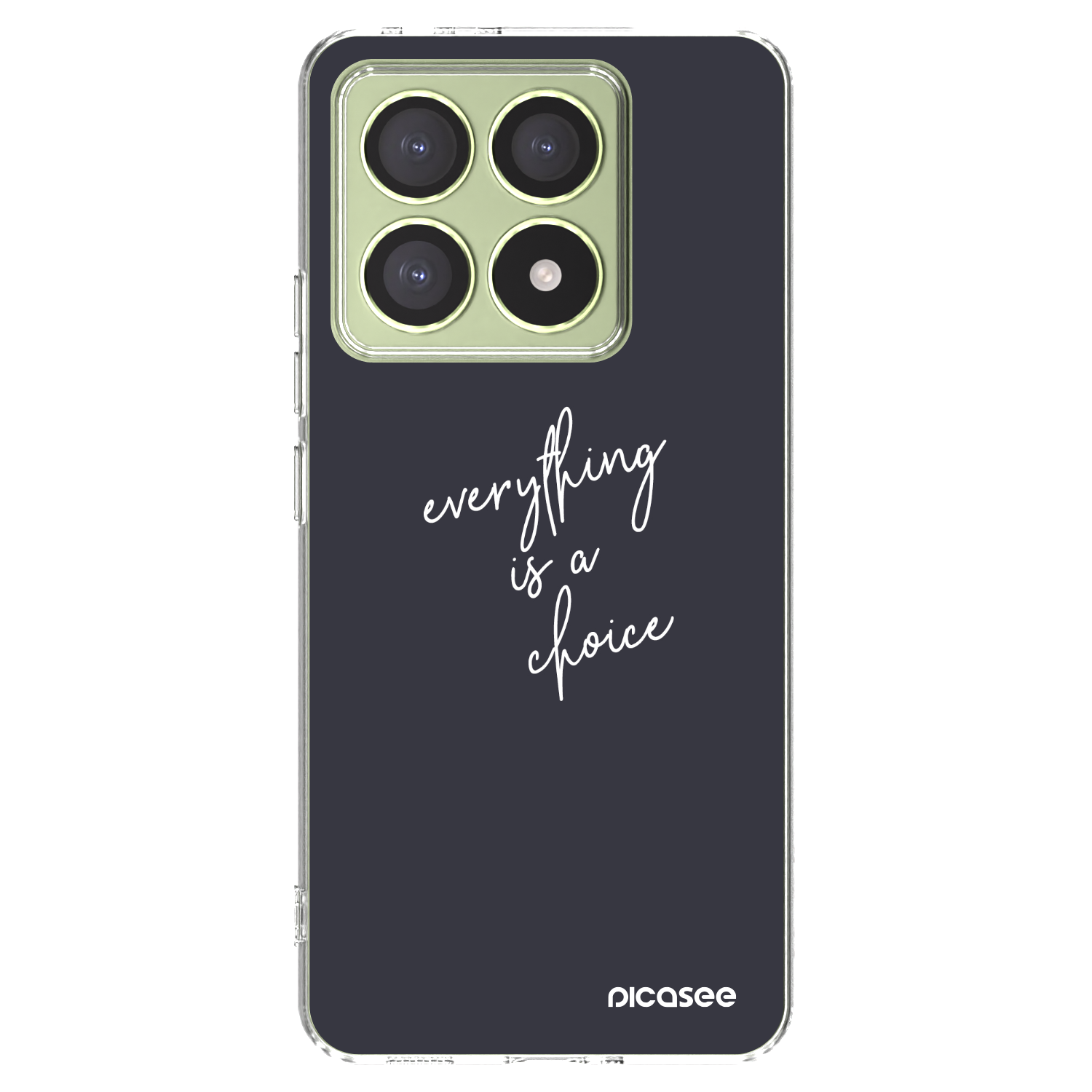 Picasee διαφανής θήκη σιλικόνης Xiaomi 14T - Everything is a choice