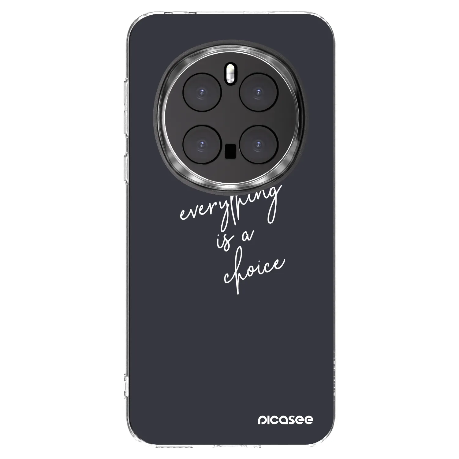 Picasee διαφανής θήκη σιλικόνης Honor Magic7 Pro 5G - Everything is a choice