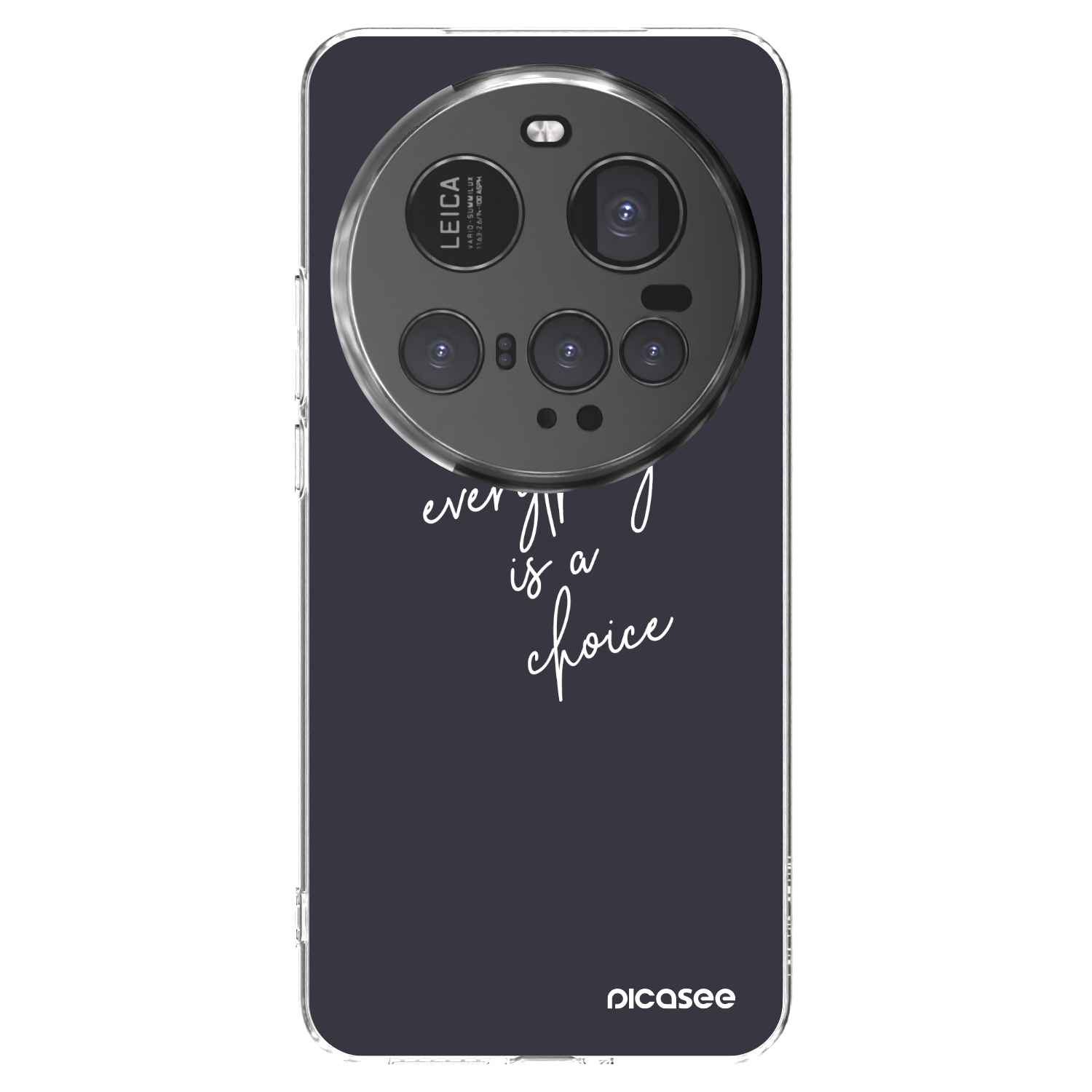 Picasee διαφανής θήκη σιλικόνης Xiaomi 15 Ultra - Everything is a choice