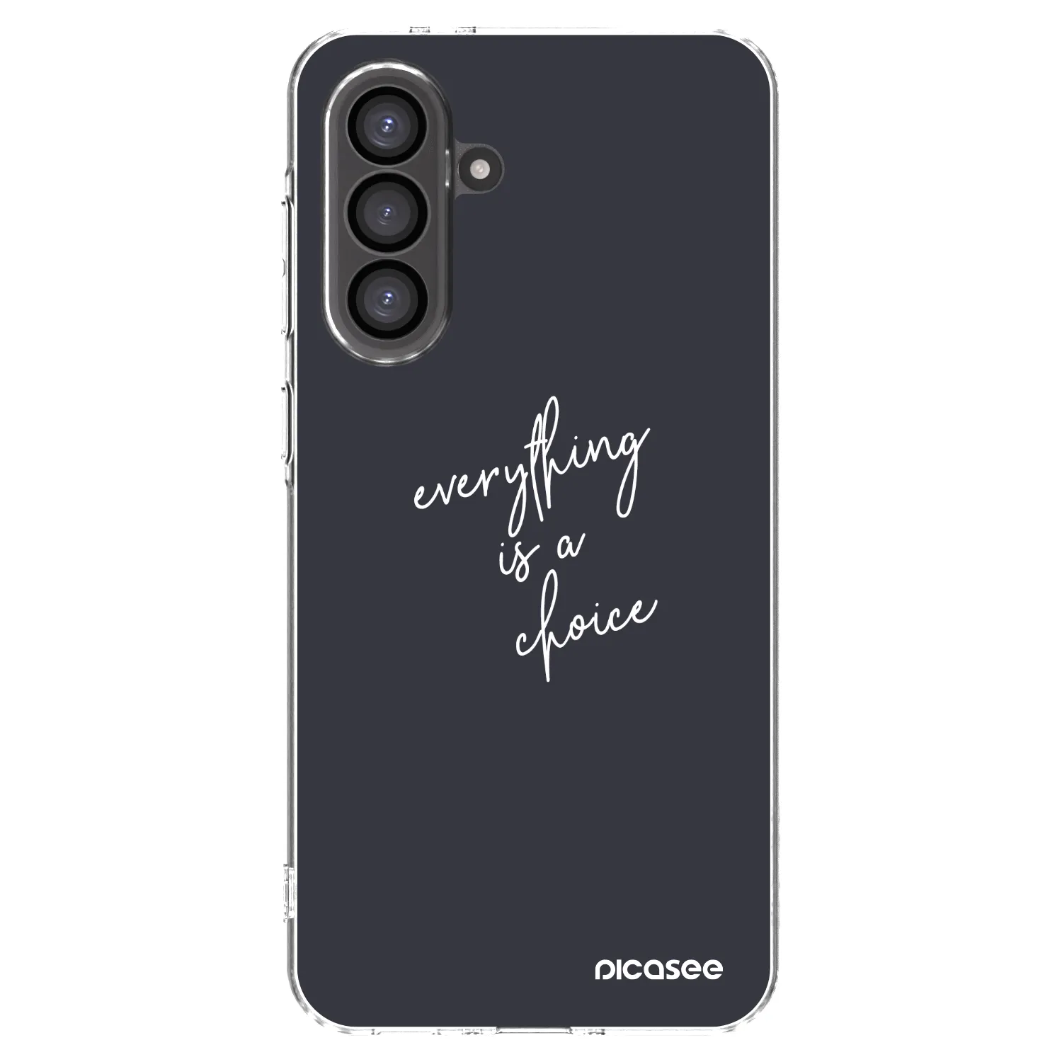 Picasee διαφανής θήκη σιλικόνης Samsung Galaxy A56 5G A566B - Everything is a choice