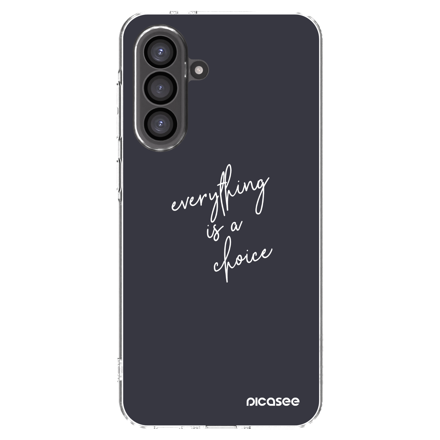 Picasee διαφανής θήκη σιλικόνης Samsung Galaxy A36 5G - Everything is a choice