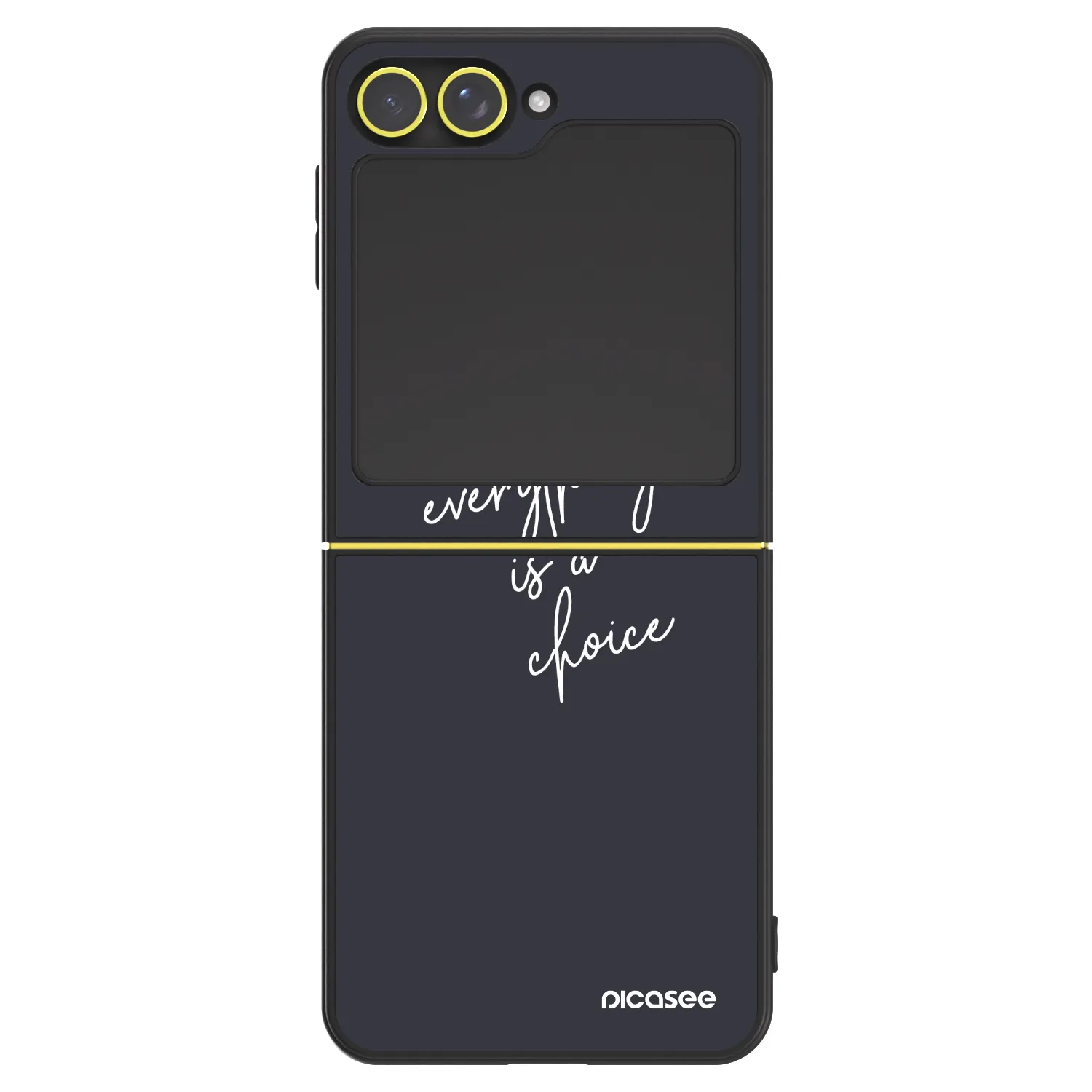 Picasee ULTIMATE CASE για Samsung Galaxy Z Flip5 5G - Everything is a choice