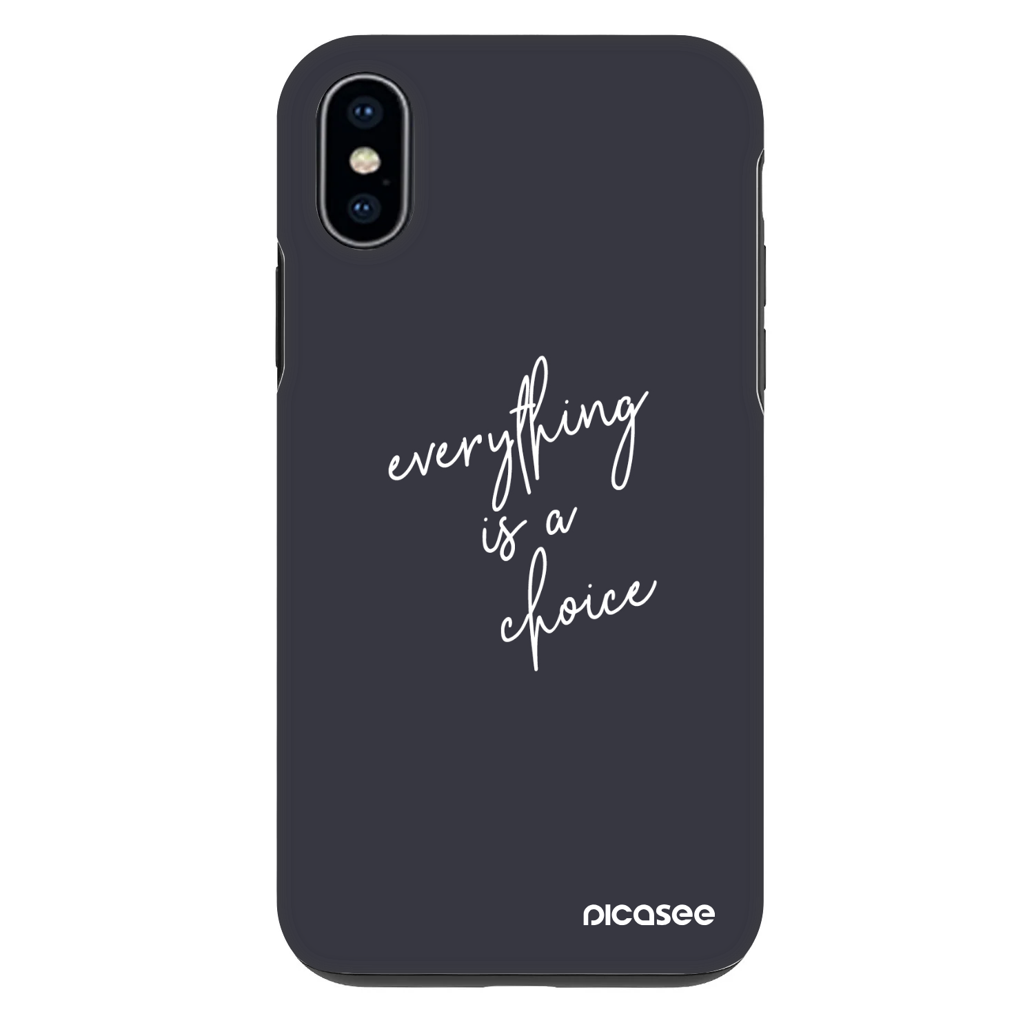 Picasee Fashion Case για Apple iPhone X/XS - Everything is a choice