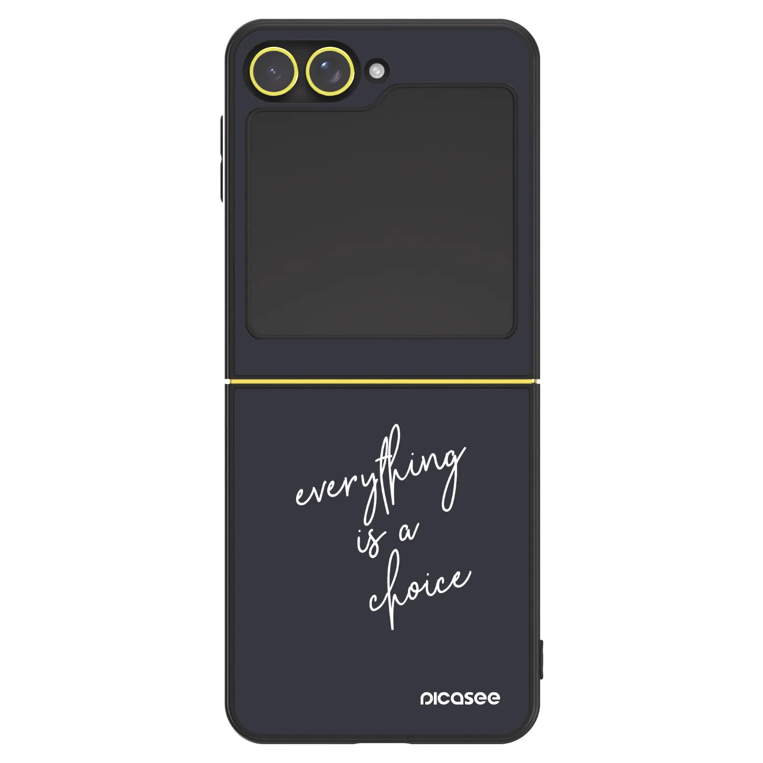 Picasee ULTIMATE CASE για Samsung Galaxy Z Flip7 FE 5G - Everything is a choice