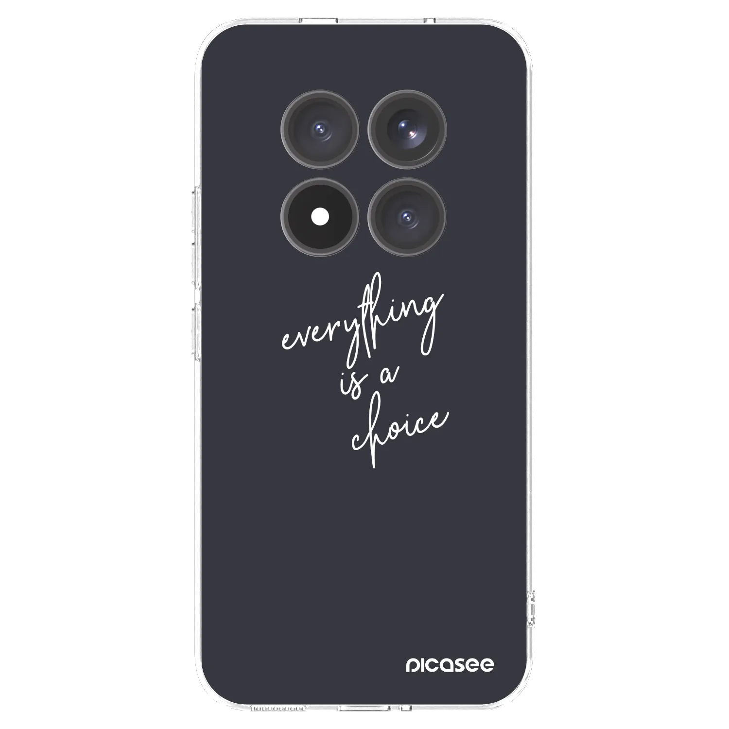 Picasee διαφανής θήκη σιλικόνης Xiaomi Redmi Note 15 Pro+ - Everything is a choice