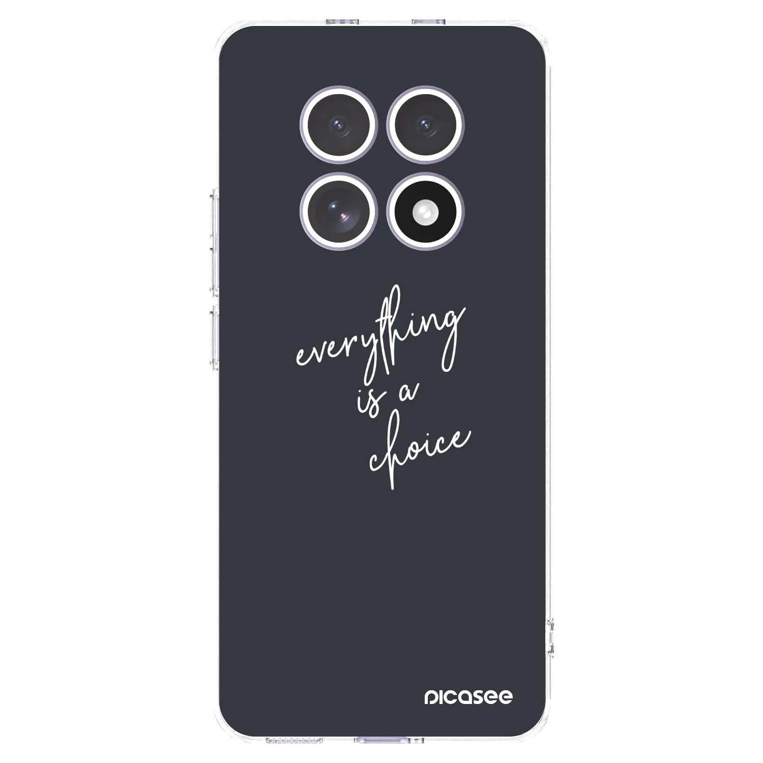 Picasee διαφανής θήκη σιλικόνης Xiaomi Redmi Note 15 - Everything is a choice