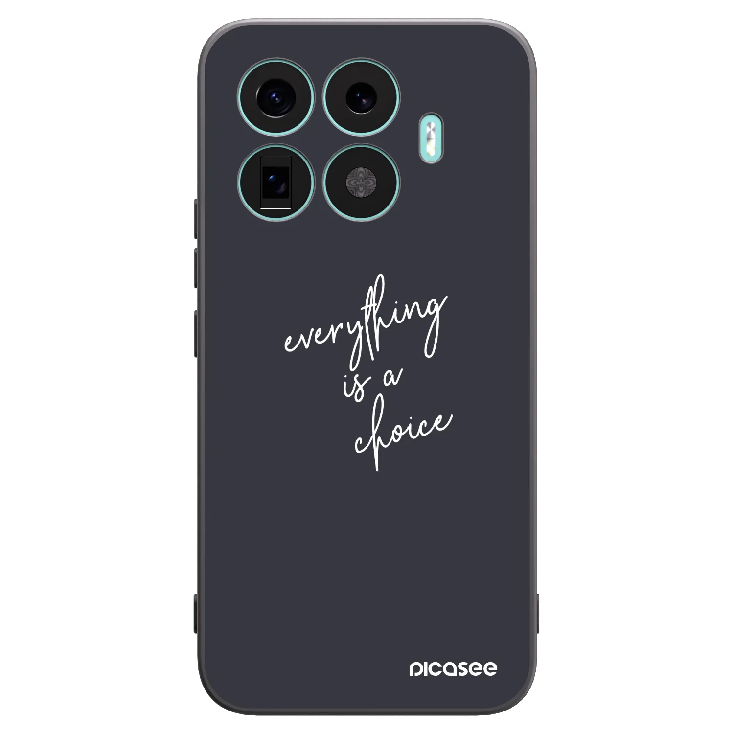 Picasee Μαύρη θήκη σιλικόνης για Xiaomi 17T Pro - Everything is a choice