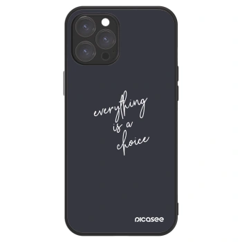 Picasee ULTIMATE CASE για Apple iPhone 12 Pro Max - Everything is a choice